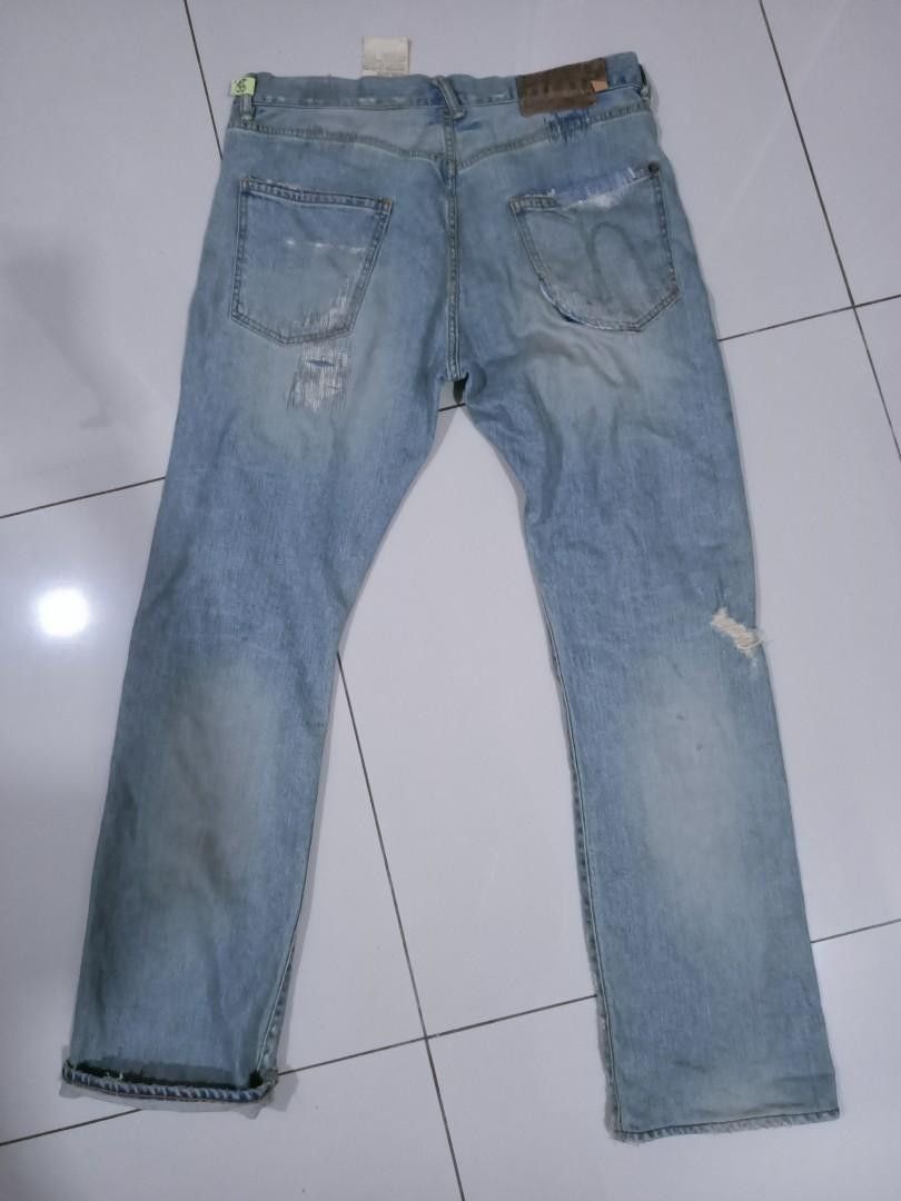 Designer × Japanese Brand Japanese brand Hosu reconstruction seldvedge denim Size US 36 / EU 52 - 6 Thumbnail