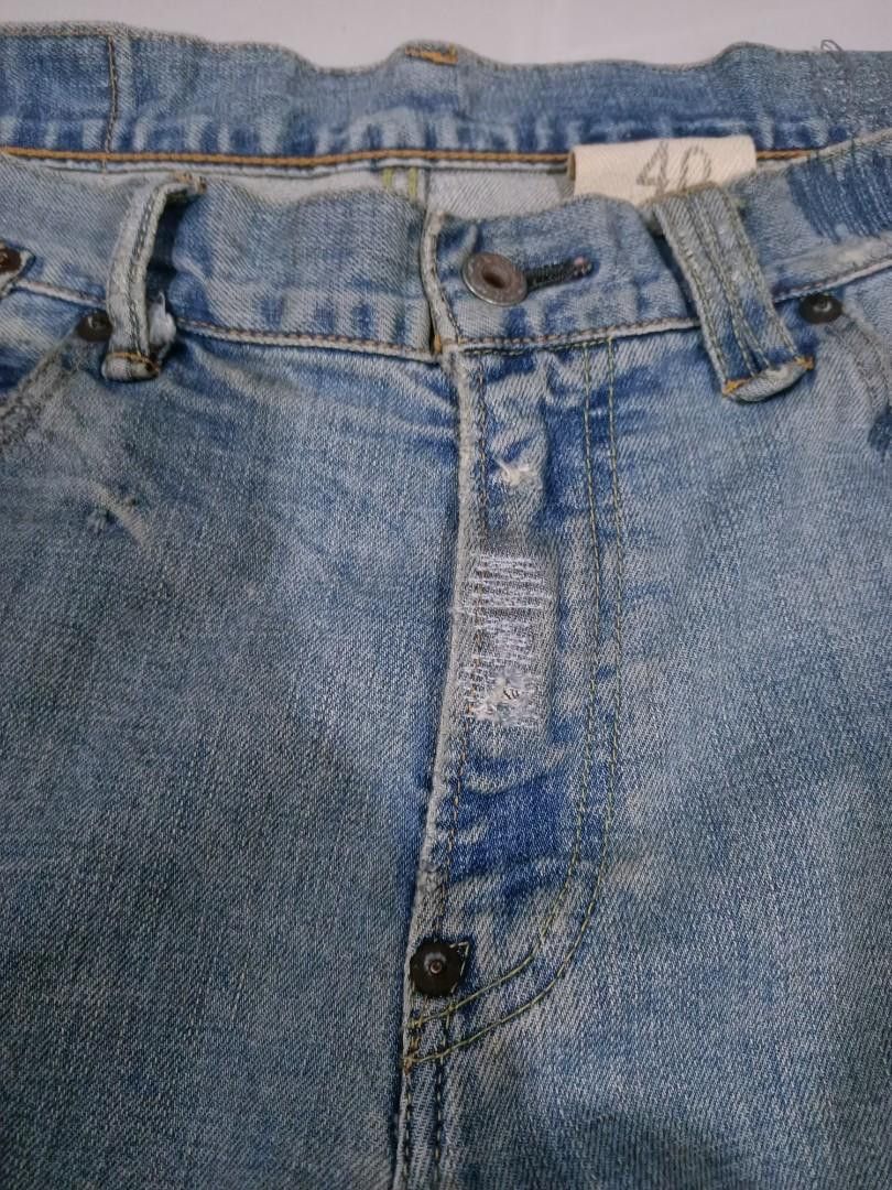 Designer × Japanese Brand Japanese brand Hosu reconstruction seldvedge denim Size US 36 / EU 52 - 5 Thumbnail