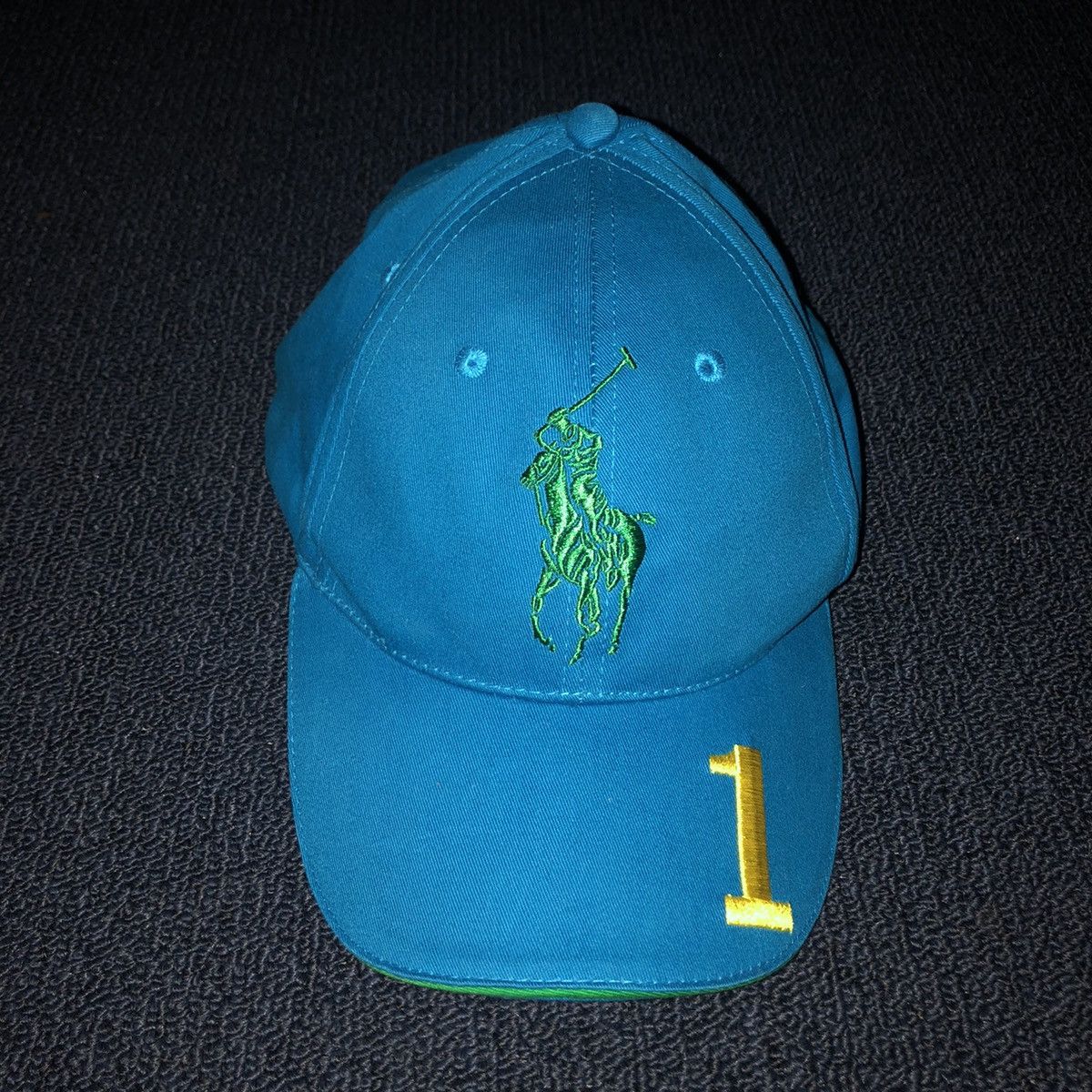 Polo Ralph Lauren Vintage Polo Ralph Lauren Fragrance Embroidered Logo Cap Hat Size ONE SIZE - 2 Thumbnail