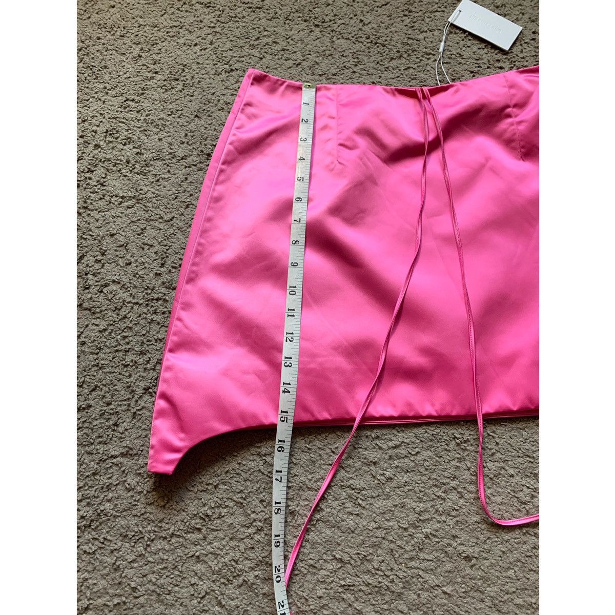 Helmut Lang HELMUT LANG SATIN SKIRT Size 32" / US 10 / IT 46 - 12 Thumbnail