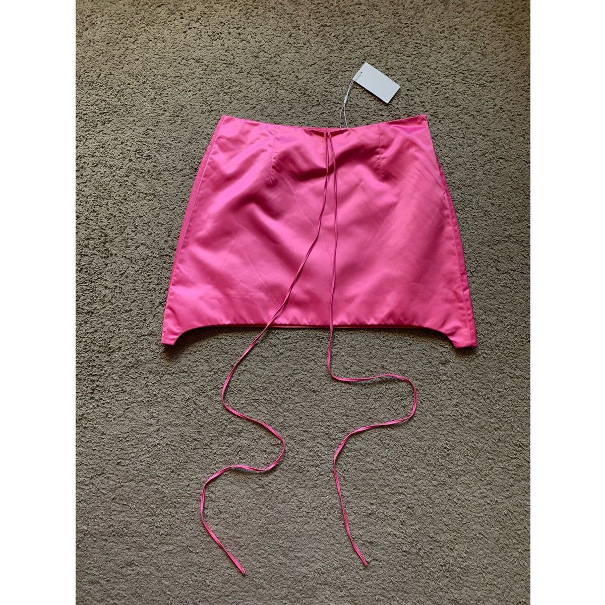 Helmut Lang HELMUT LANG SATIN SKIRT Size 32" / US 10 / IT 46 - 9 Thumbnail