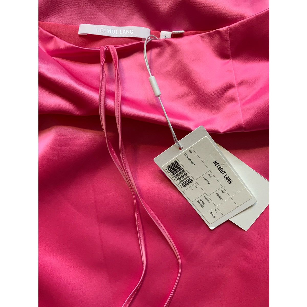 Helmut Lang HELMUT LANG SATIN SKIRT Size 32" / US 10 / IT 46 - 16 Thumbnail