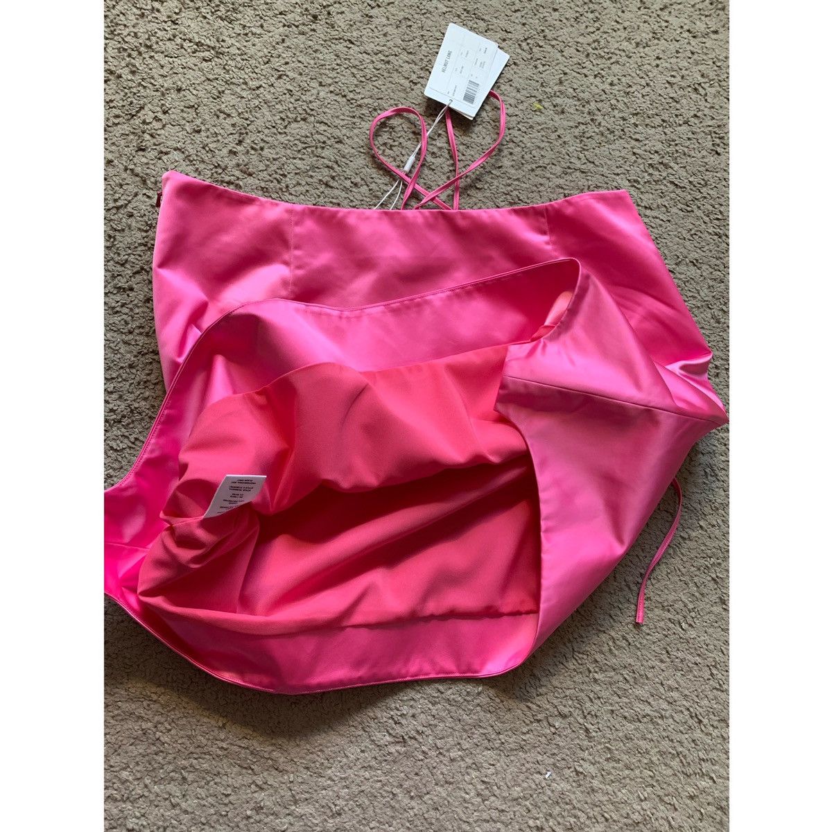 Helmut Lang HELMUT LANG SATIN SKIRT Size 32" / US 10 / IT 46 - 18 Thumbnail