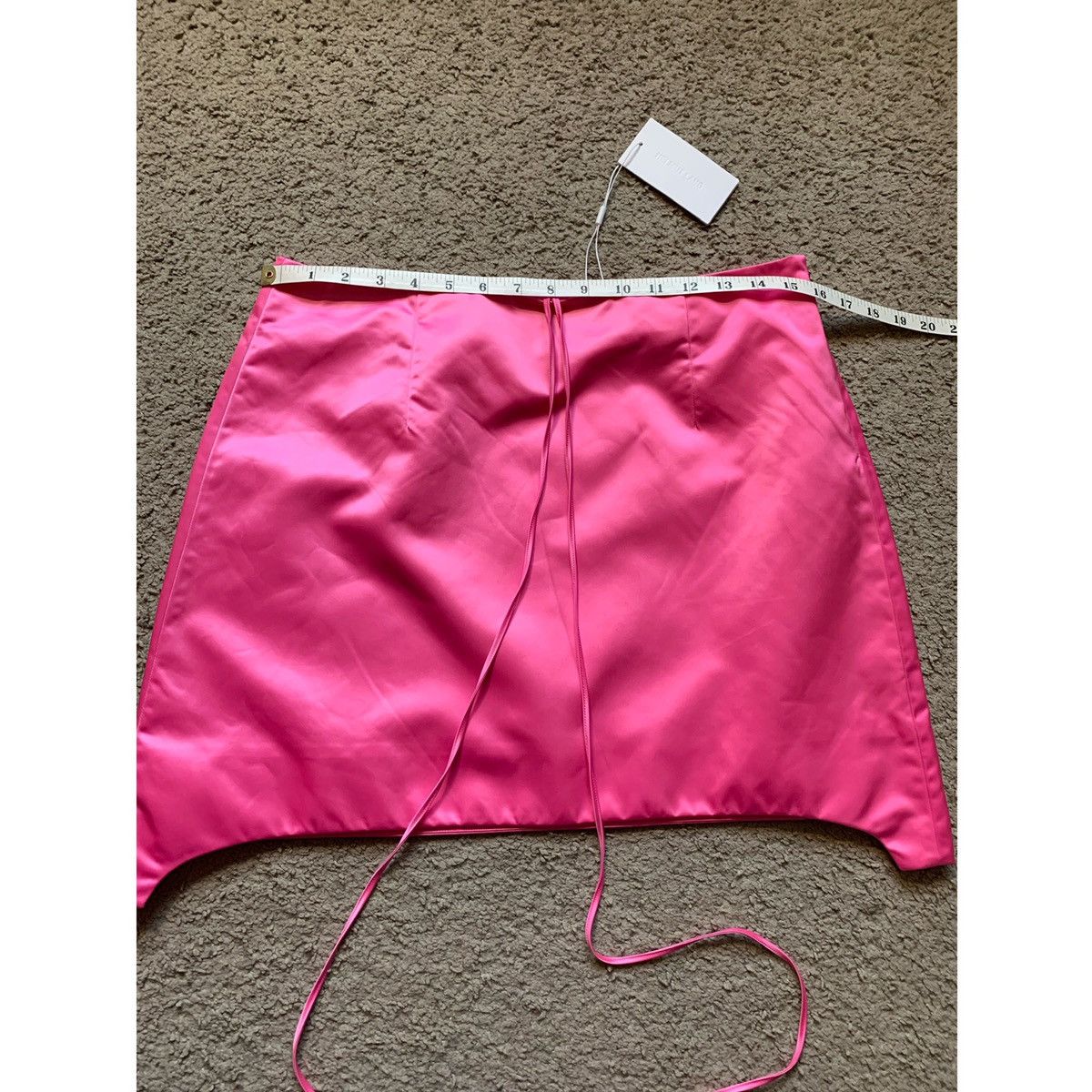 Helmut Lang HELMUT LANG SATIN SKIRT Size 32" / US 10 / IT 46 - 14 Thumbnail
