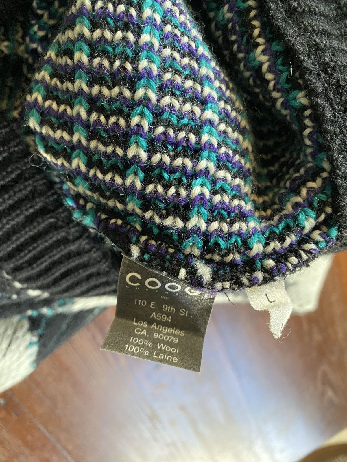 Coogi Vintage 90’s Coogi Oversized Wool Knit Cardigan Sweater Size US L / EU 52-54 / 3 - 10 Thumbnail