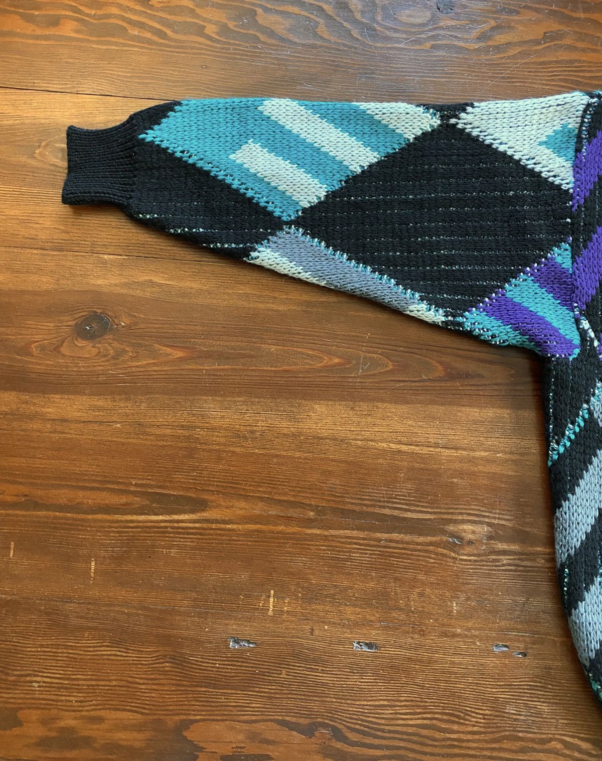 Coogi Vintage 90’s Coogi Oversized Wool Knit Cardigan Sweater Size US L / EU 52-54 / 3 - 8 Thumbnail