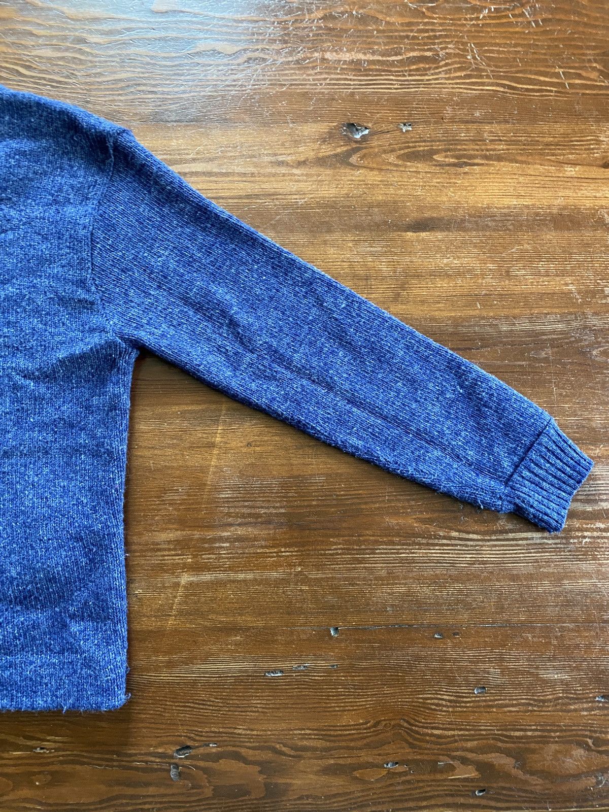 Retrofit Vintage 50’s/60’s Blue Knit Cardigan Sweater Size US M / EU 48-50 / 2 - 12 Thumbnail