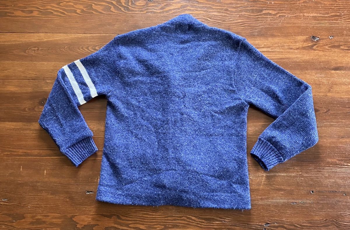Retrofit Vintage 50’s/60’s Blue Knit Cardigan Sweater Size US M / EU 48-50 / 2 - 11 Thumbnail