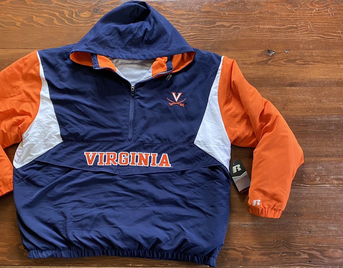 Russell Athletic NWT Virginia Cavaliers Russell Athletic Pullover Jacket Coat Size US XL / EU 56 / 4 - 1 Thumbnail
