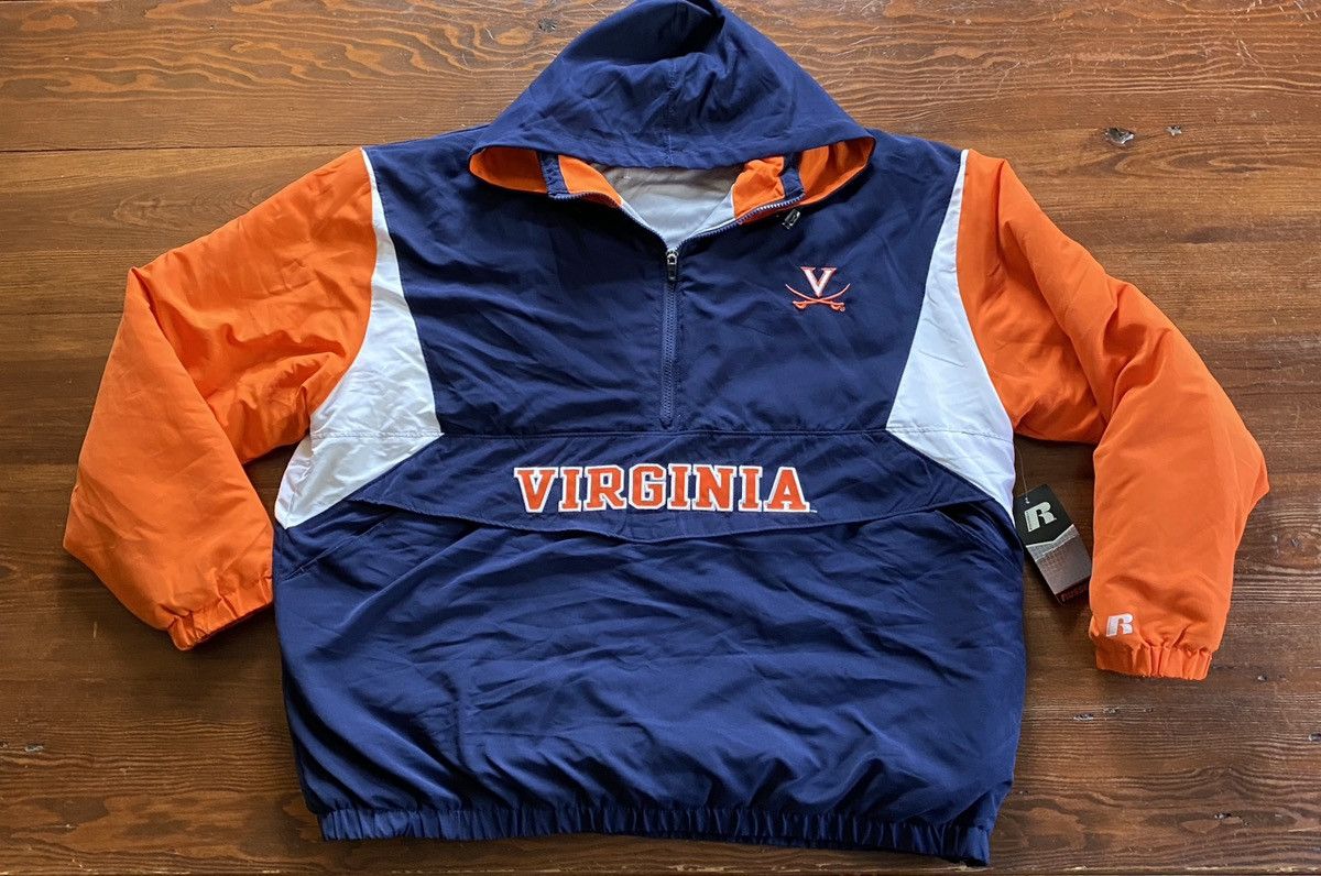 Russell Athletic NWT Virginia Cavaliers Russell Athletic Pullover Jacket Coat Size US XL / EU 56 / 4 - 2 Thumbnail