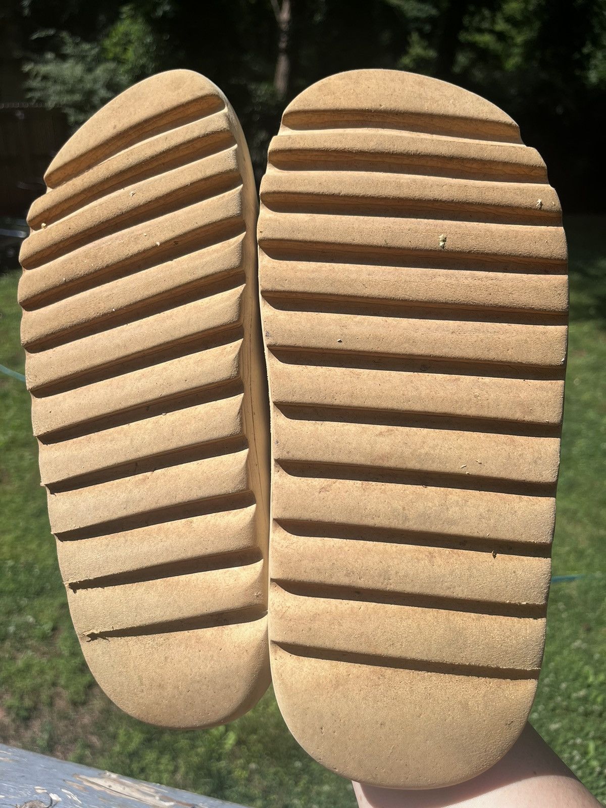 Adidas × Kanye West Adidas Yeezy Slide Bone (No Box) Size US 12 / EU 45 - 8 Thumbnail