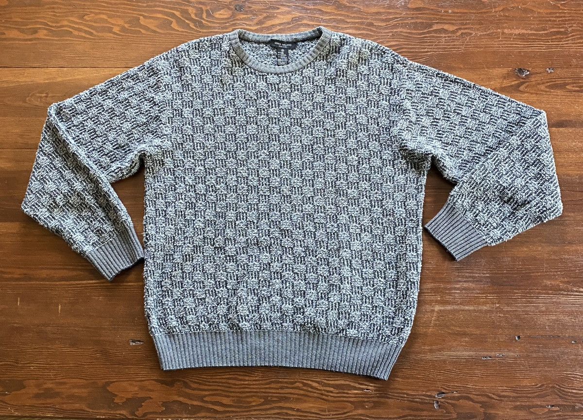 Vintage Vintage 90’s Mino Milano Knit Sweater Size US M / EU 48-50 / 2 - 2 Thumbnail