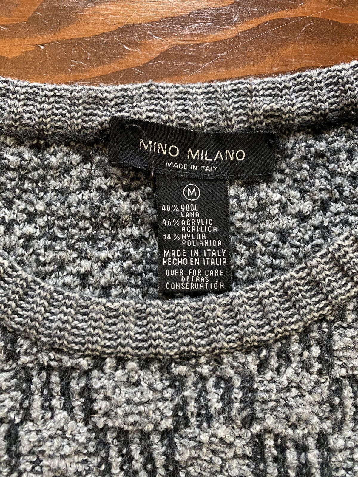 Vintage Vintage 90’s Mino Milano Knit Sweater Size US M / EU 48-50 / 2 - 3 Thumbnail