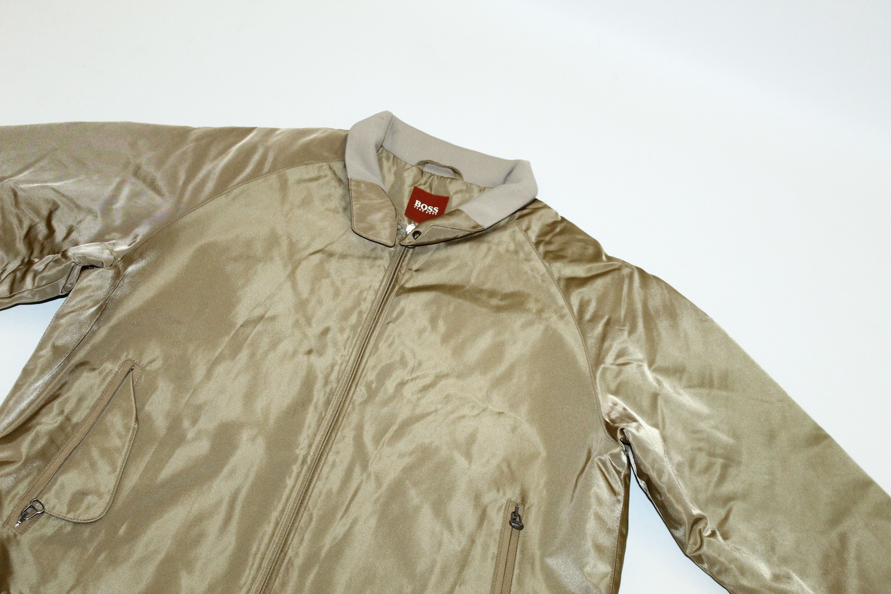 Hugo Boss VTG💥 Hugo Boss Oliver Quilted Lining Nylon Flyers Jckt Size US L / EU 52-54 / 3 - 3 Thumbnail