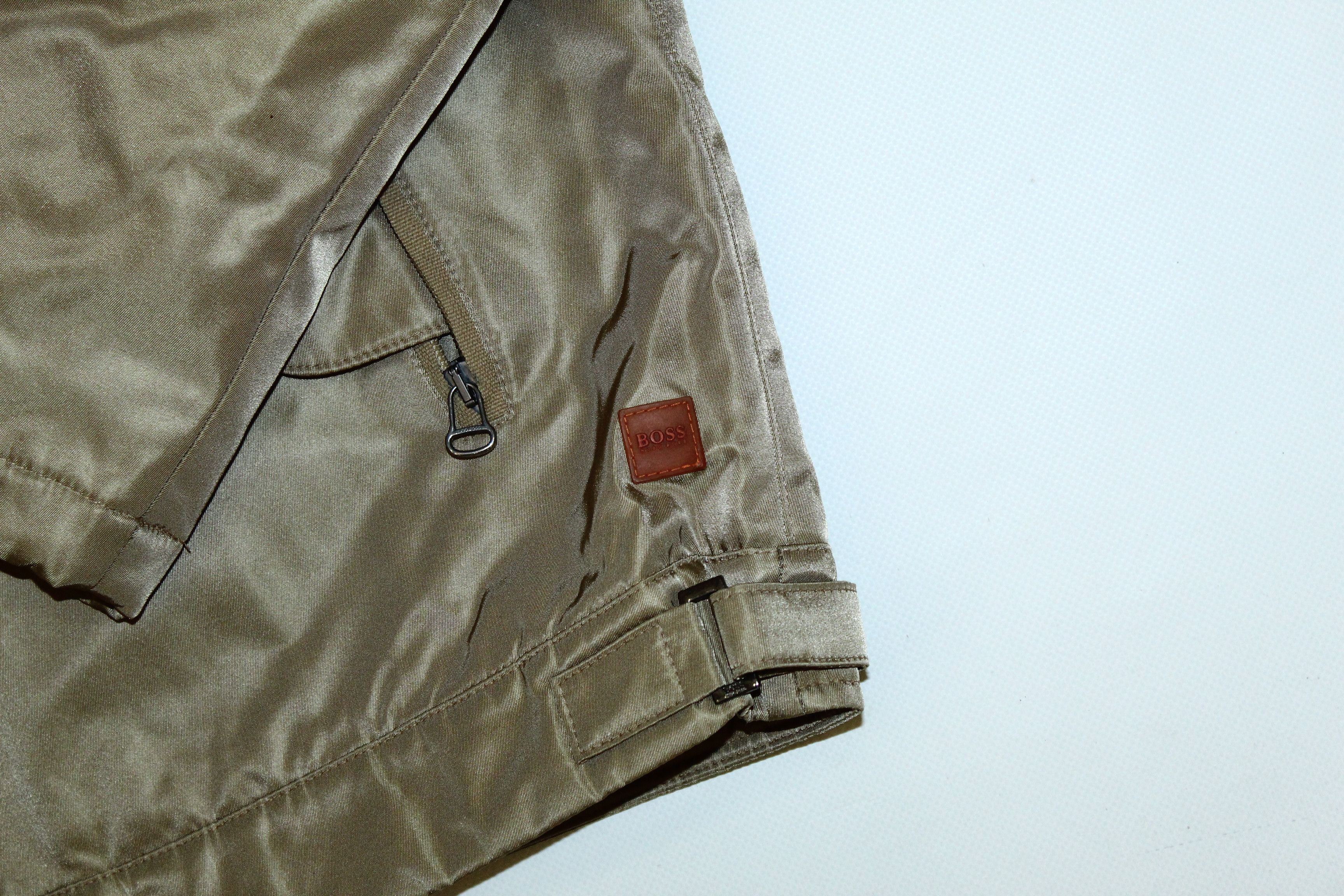 Hugo Boss VTG💥 Hugo Boss Oliver Quilted Lining Nylon Flyers Jckt Size US L / EU 52-54 / 3 - 4 Thumbnail