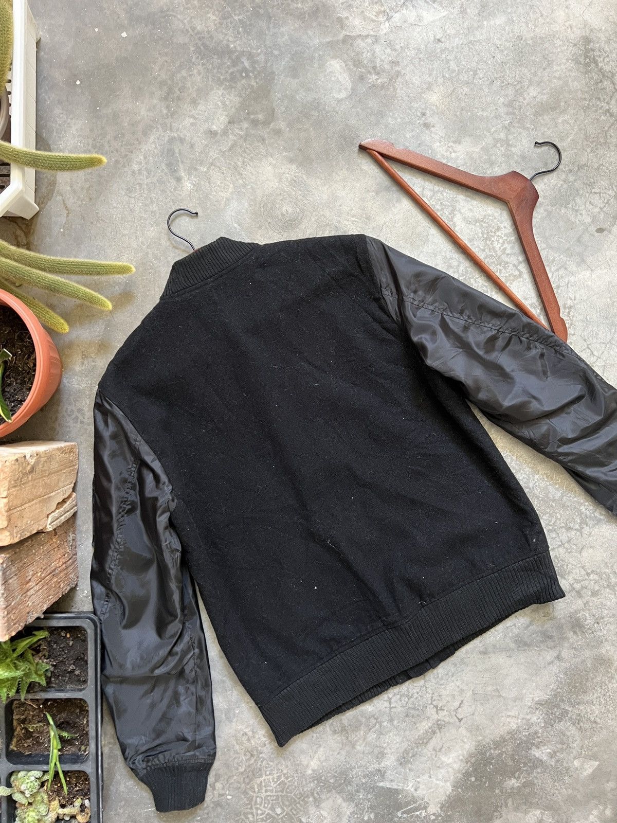 Japanese Brand × Vintage STEALS 🏴‍☠️ Browny Vintage Wool Bomber Jacket Size US L / EU 52-54 / 3 - 8 Thumbnail