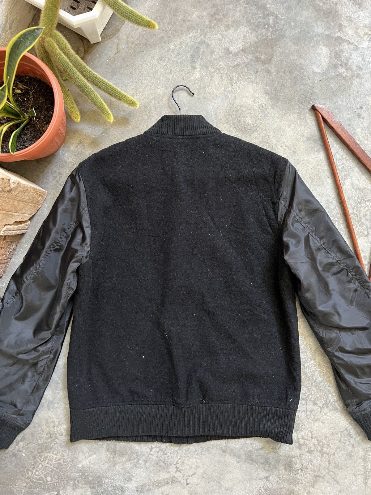 Japanese Brand × Vintage STEALS 🏴‍☠️ Browny Vintage Wool Bomber Jacket Size US L / EU 52-54 / 3 - 6 Thumbnail