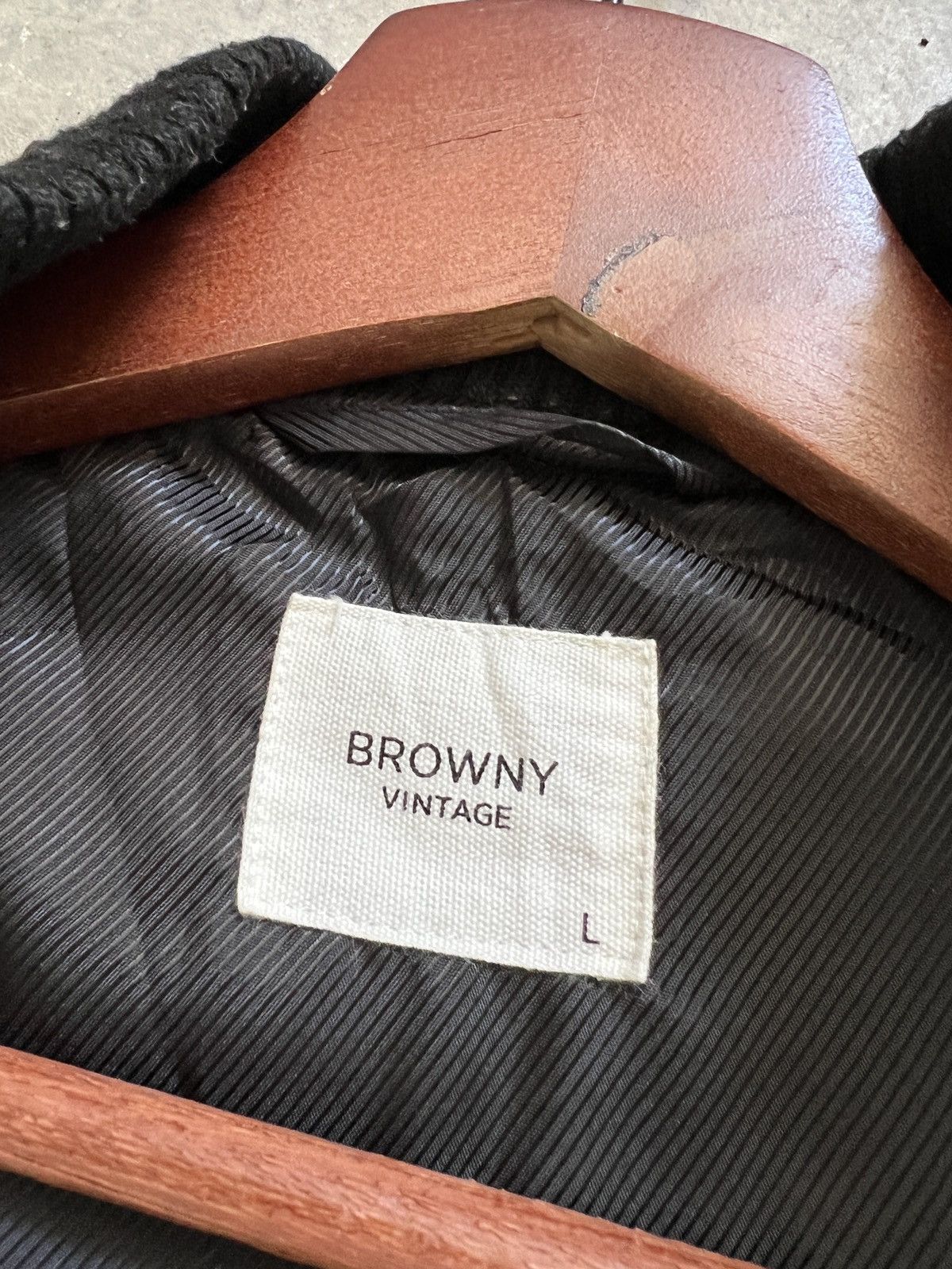 Japanese Brand × Vintage STEALS 🏴‍☠️ Browny Vintage Wool Bomber Jacket Size US L / EU 52-54 / 3 - 10 Thumbnail