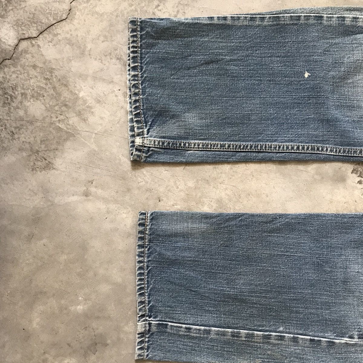 Levi's × Vintage Steal⚡️Vintage 90s Levis Straight Fit Acid Wash Jeans Size US 31 - 7 Thumbnail