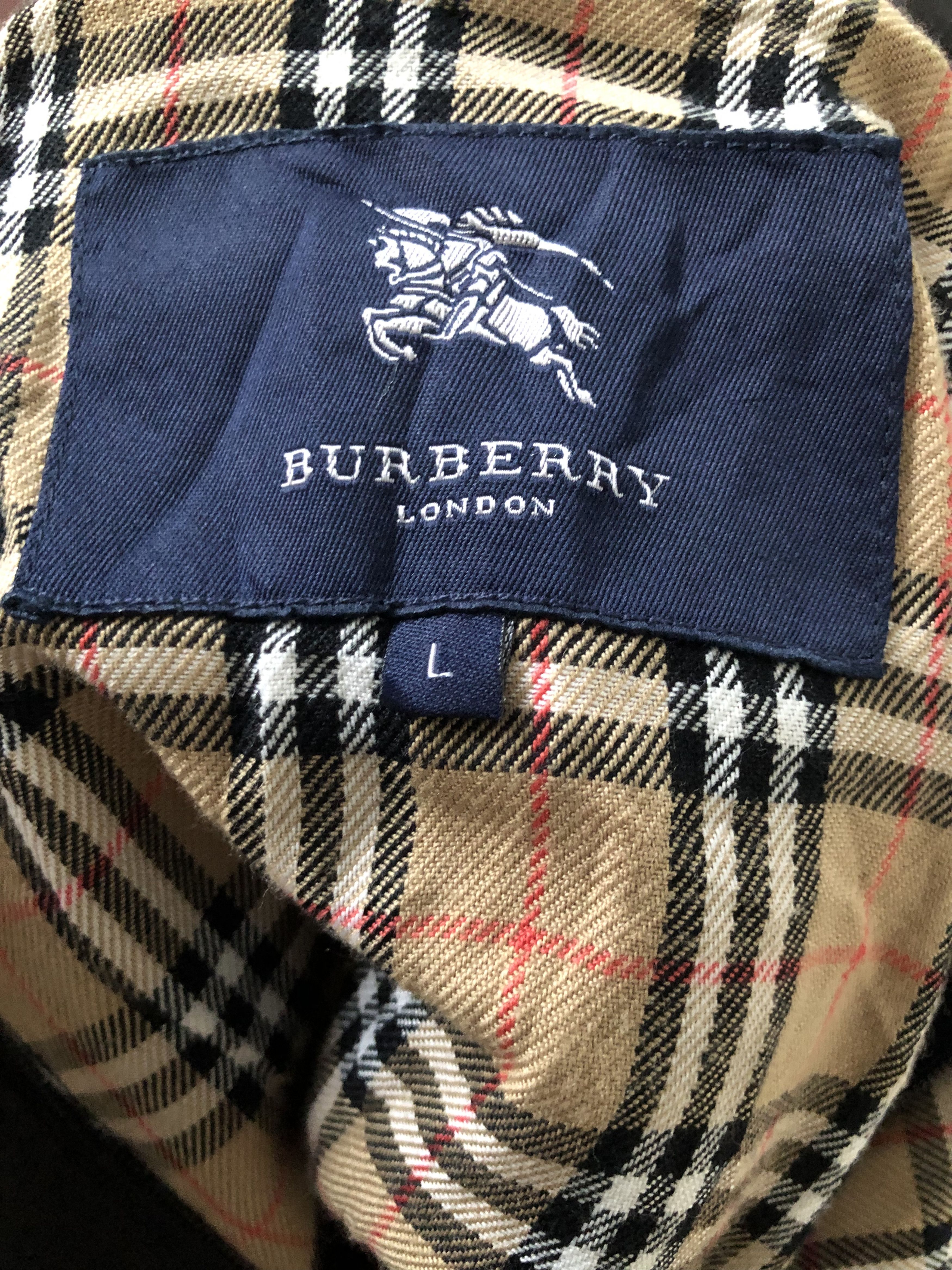Burberry BURBERRY CHORE JACKET MID-LENGTH Size US XL / EU 56 / 4 - 11 Thumbnail