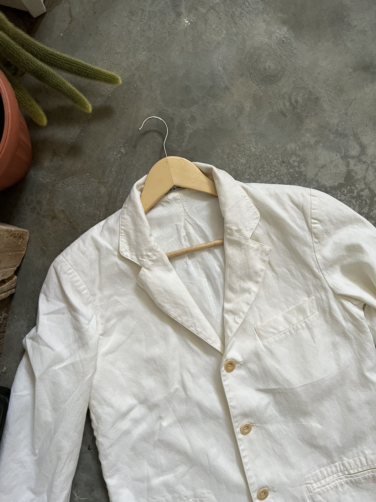Designer × agnes b. STEALS 🏴‍☠️ Agnes.b Homme Paris Blazers Size 50S - 4 Thumbnail
