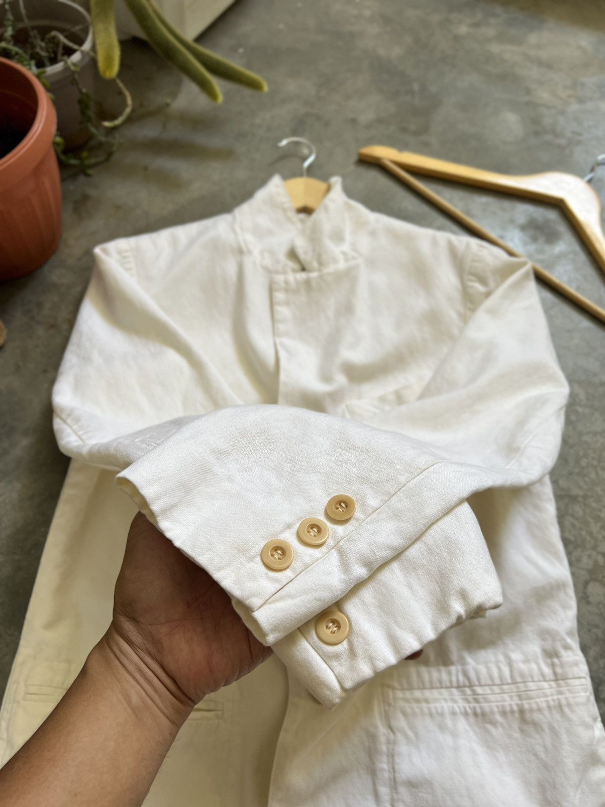 Designer × agnes b. STEALS 🏴‍☠️ Agnes.b Homme Paris Blazers Size 50S - 13 Thumbnail
