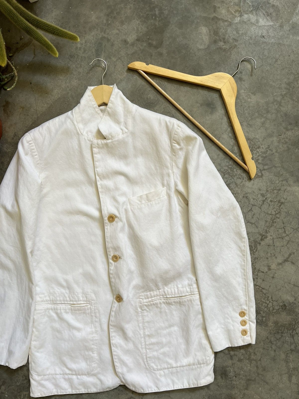 Designer × agnes b. STEALS 🏴‍☠️ Agnes.b Homme Paris Blazers Size 50S - 15 Thumbnail