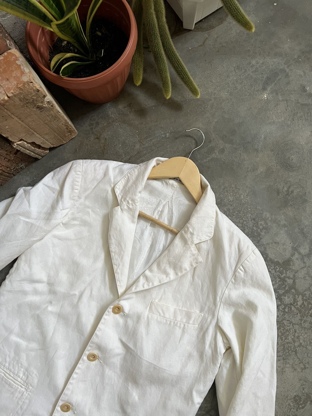 Designer × agnes b. STEALS 🏴‍☠️ Agnes.b Homme Paris Blazers Size 50S - 5 Thumbnail