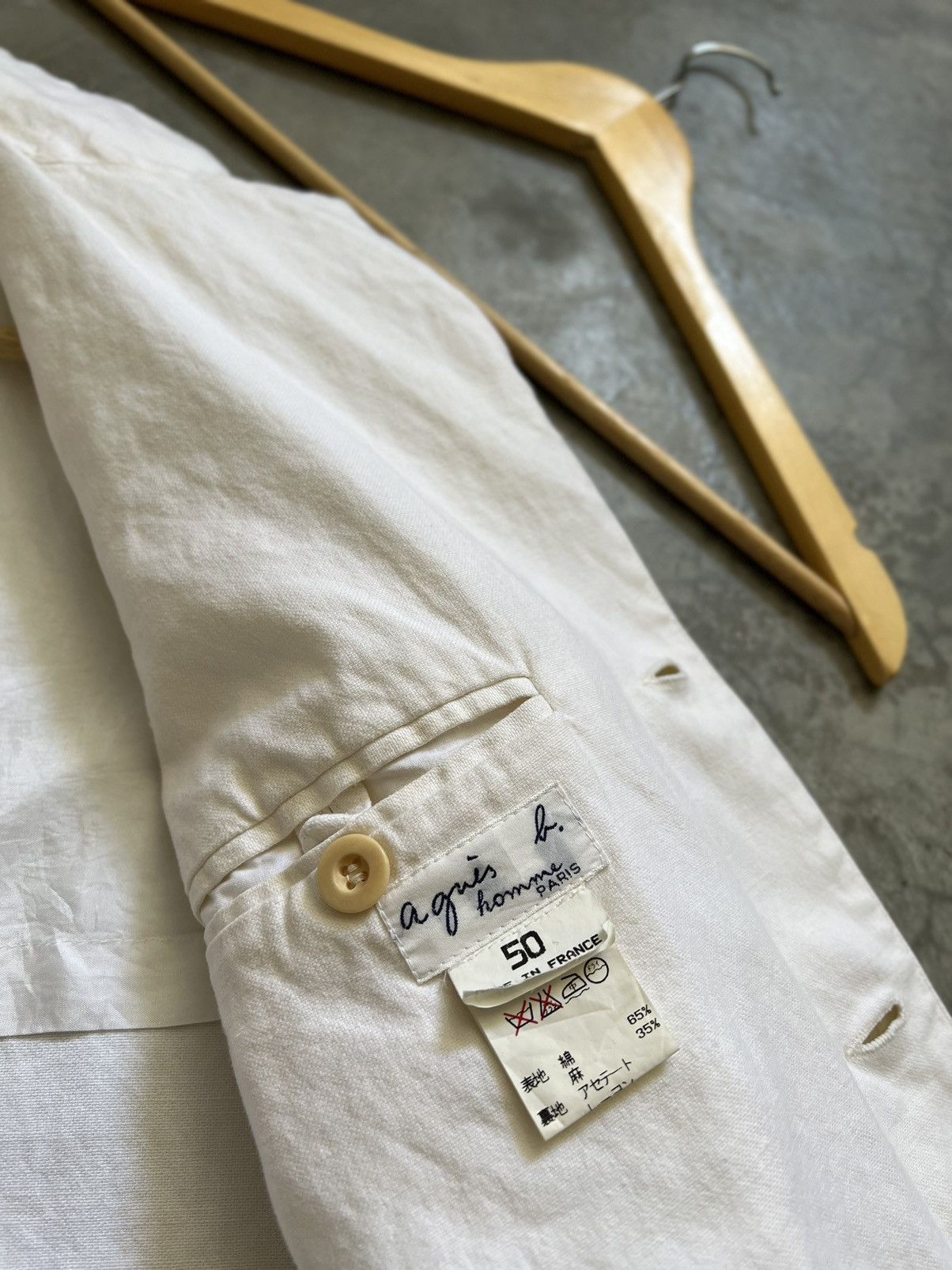 Designer × agnes b. STEALS 🏴‍☠️ Agnes.b Homme Paris Blazers Size 50S - 14 Thumbnail
