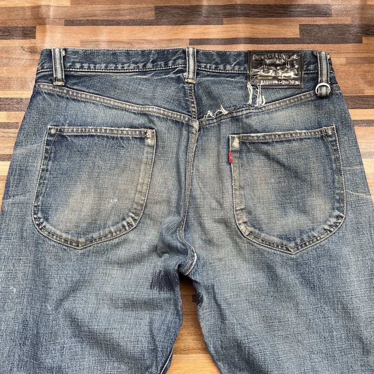 Other Underground Redline Selvedge Denim Jeans Japanese Brand Size US 34 / EU 50 - 14 Thumbnail