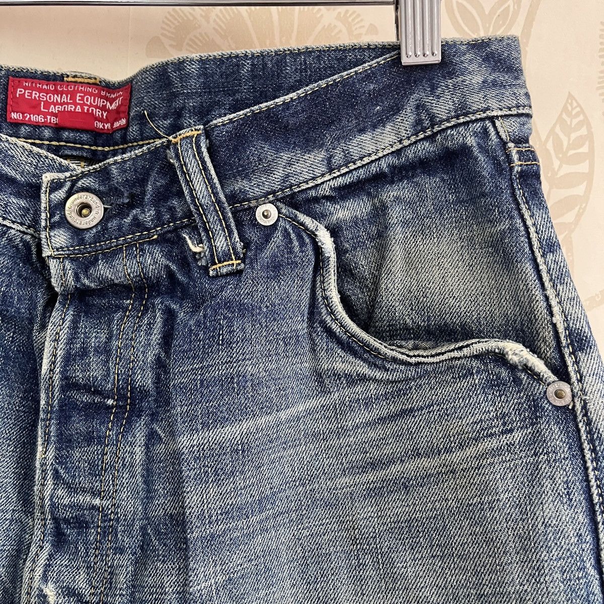 Other Underground Redline Selvedge Denim Jeans Japanese Brand Size US 34 / EU 50 - 6 Thumbnail