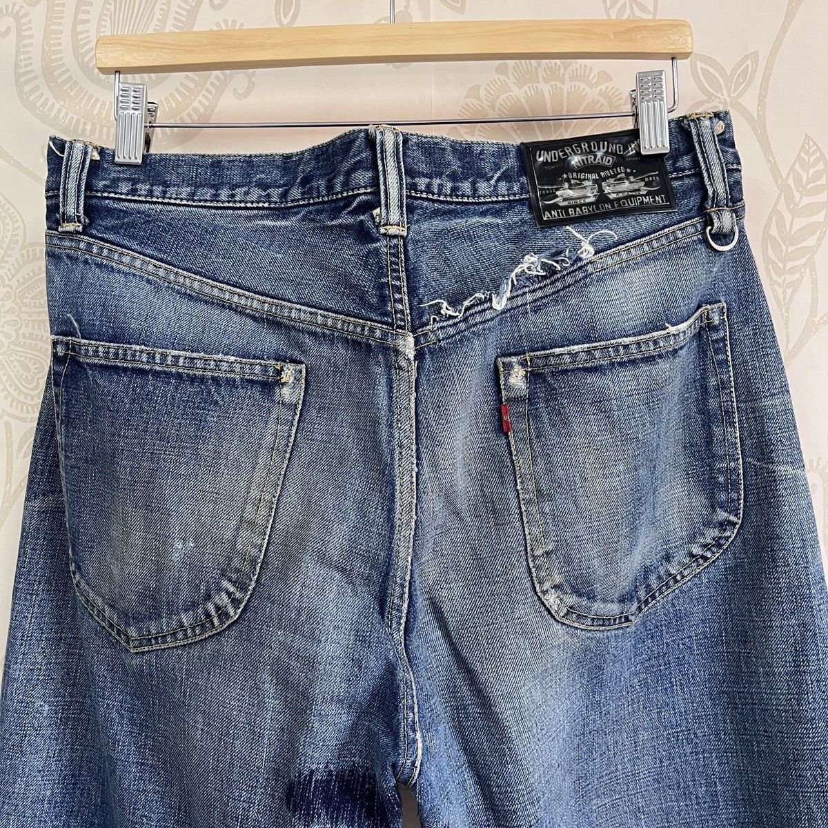Other Underground Redline Selvedge Denim Jeans Japanese Brand Size US 34 / EU 50 - 20 Thumbnail