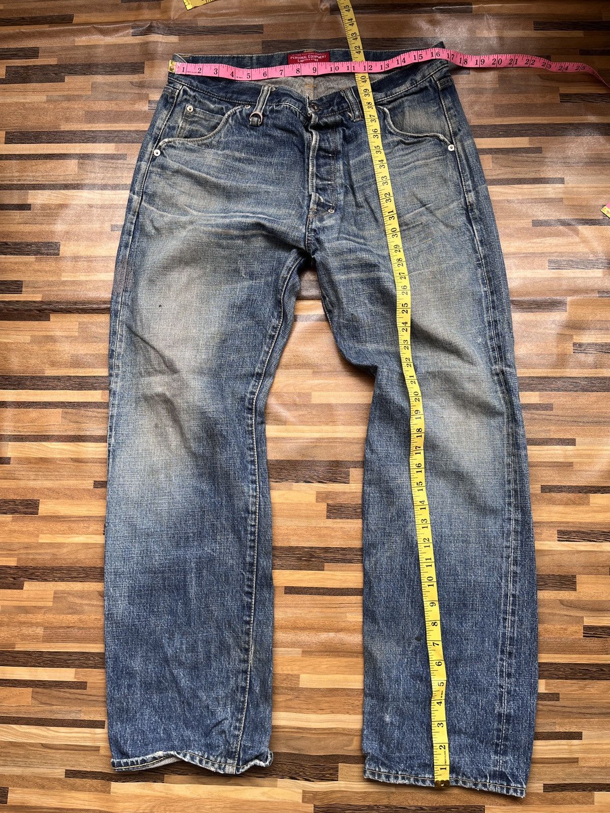 Other Underground Redline Selvedge Denim Jeans Japanese Brand Size US 34 / EU 50 - 3 Thumbnail