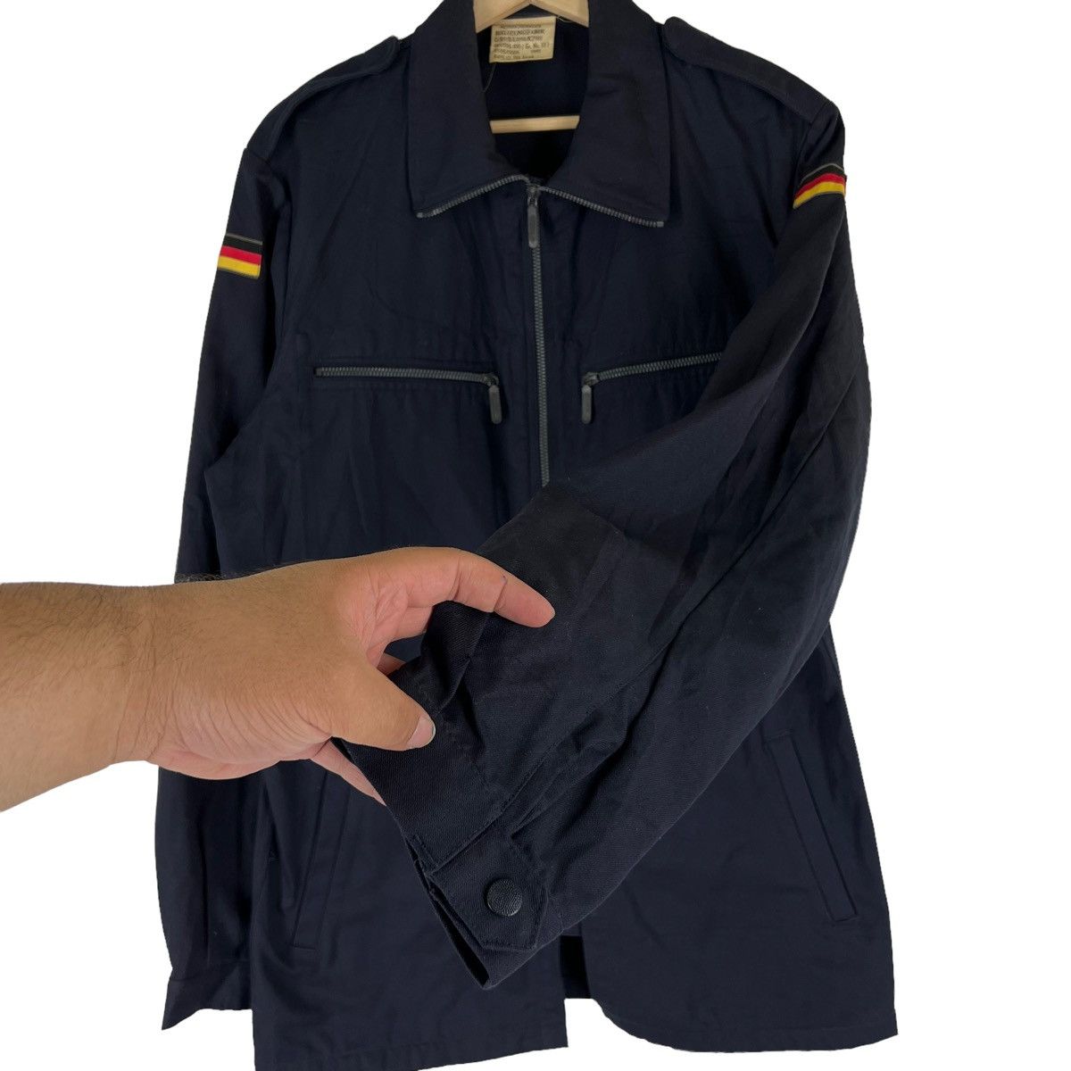 Vintage VINTAGE GERMANY ARMY JACKET ALTREIHENAUER BEKLEIDUNG ARMY Size US M / EU 48-50 / 2 - 4 Thumbnail
