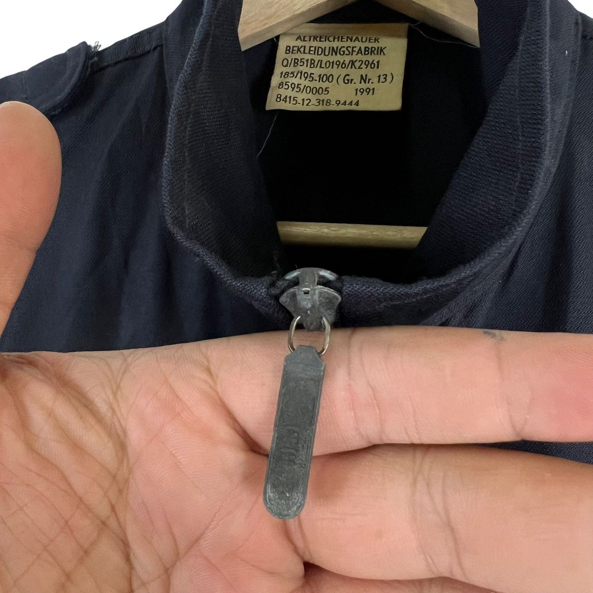 Vintage VINTAGE GERMANY ARMY JACKET ALTREIHENAUER BEKLEIDUNG ARMY Size US M / EU 48-50 / 2 - 8 Thumbnail