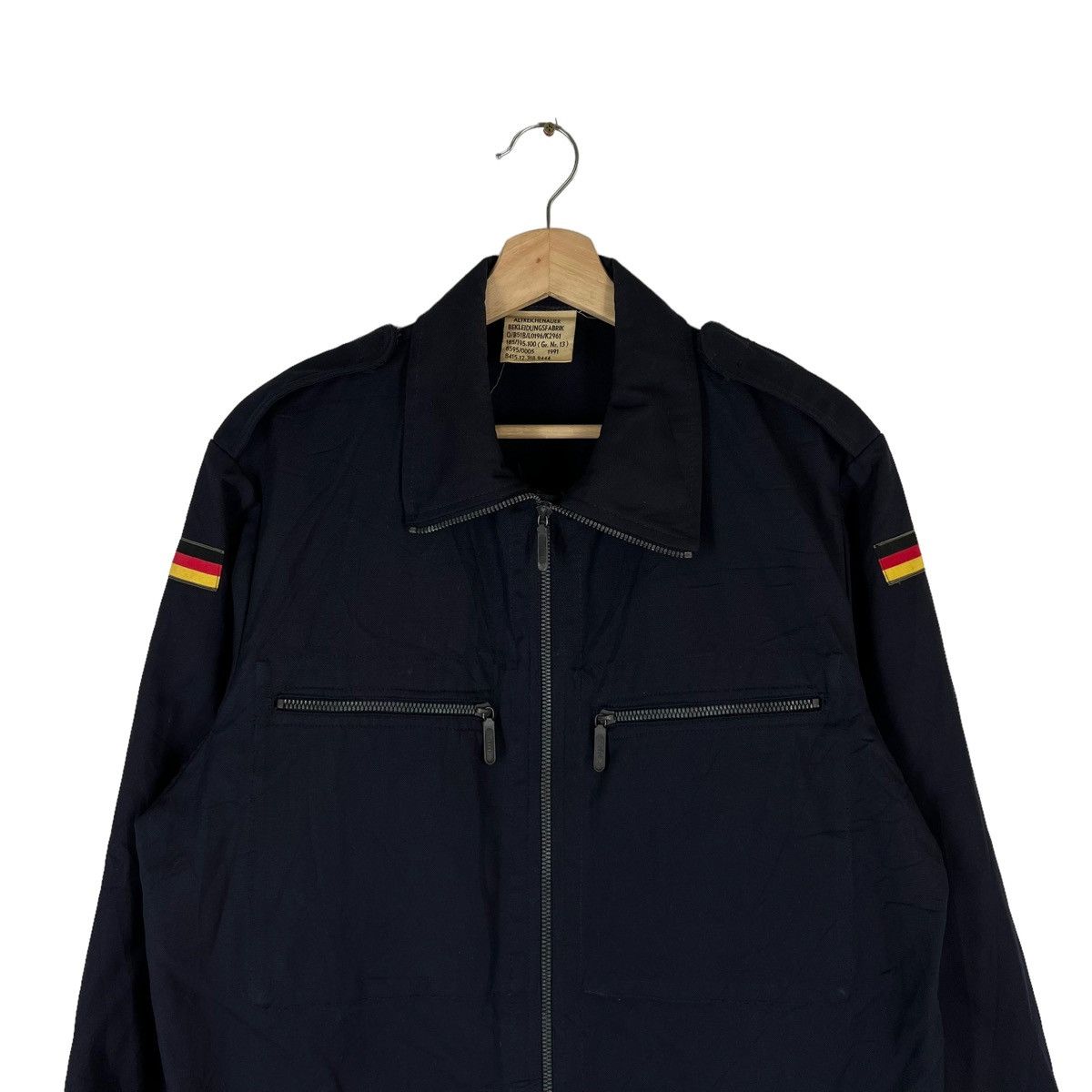 Vintage VINTAGE GERMANY ARMY JACKET ALTREIHENAUER BEKLEIDUNG ARMY Size US M / EU 48-50 / 2 - 3 Thumbnail