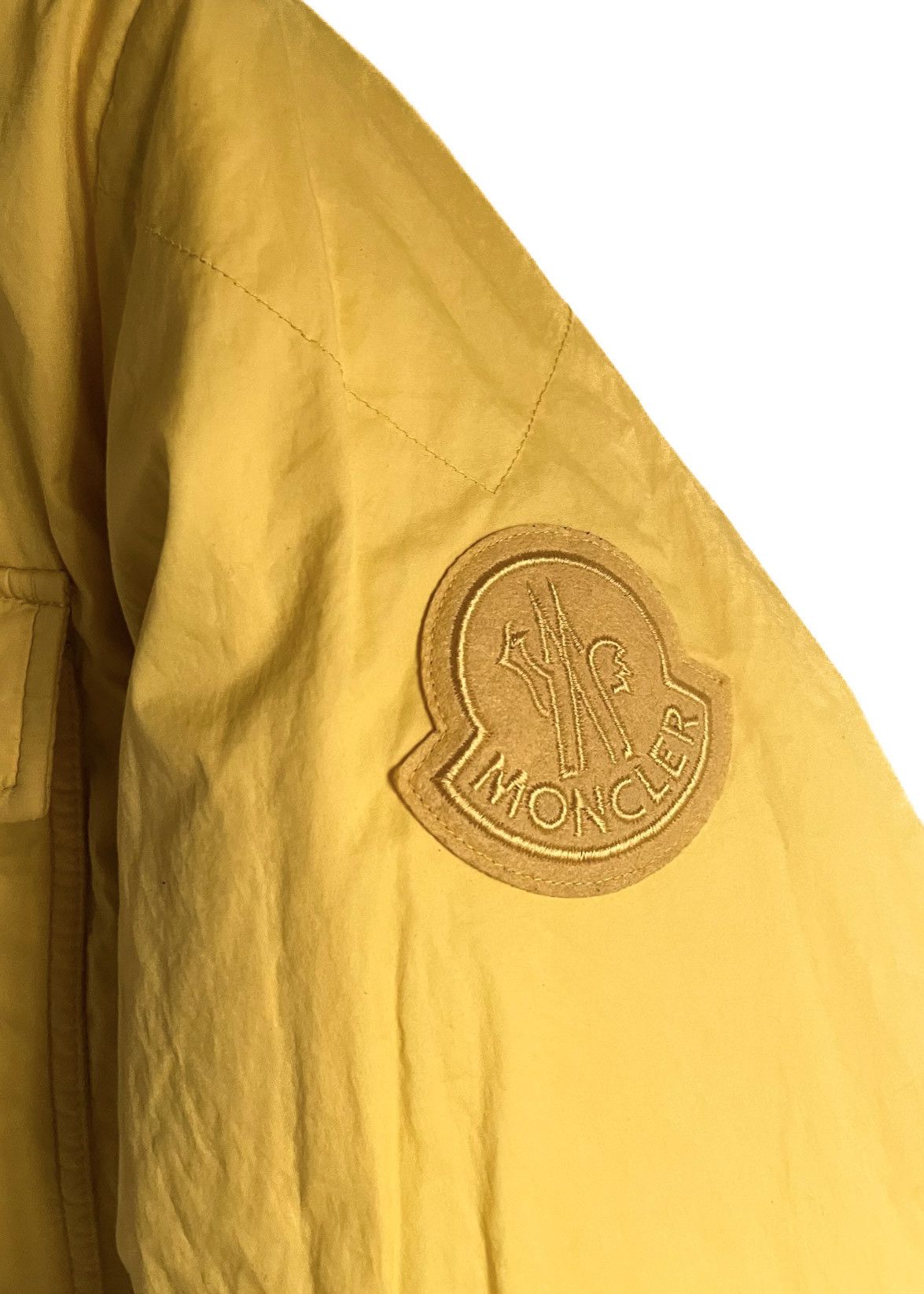 Moncler Genius Moncler Genius 1952 Prele Metallic Yellow Reversible Coat Size US L / EU 52-54 / 3 - 9 Thumbnail