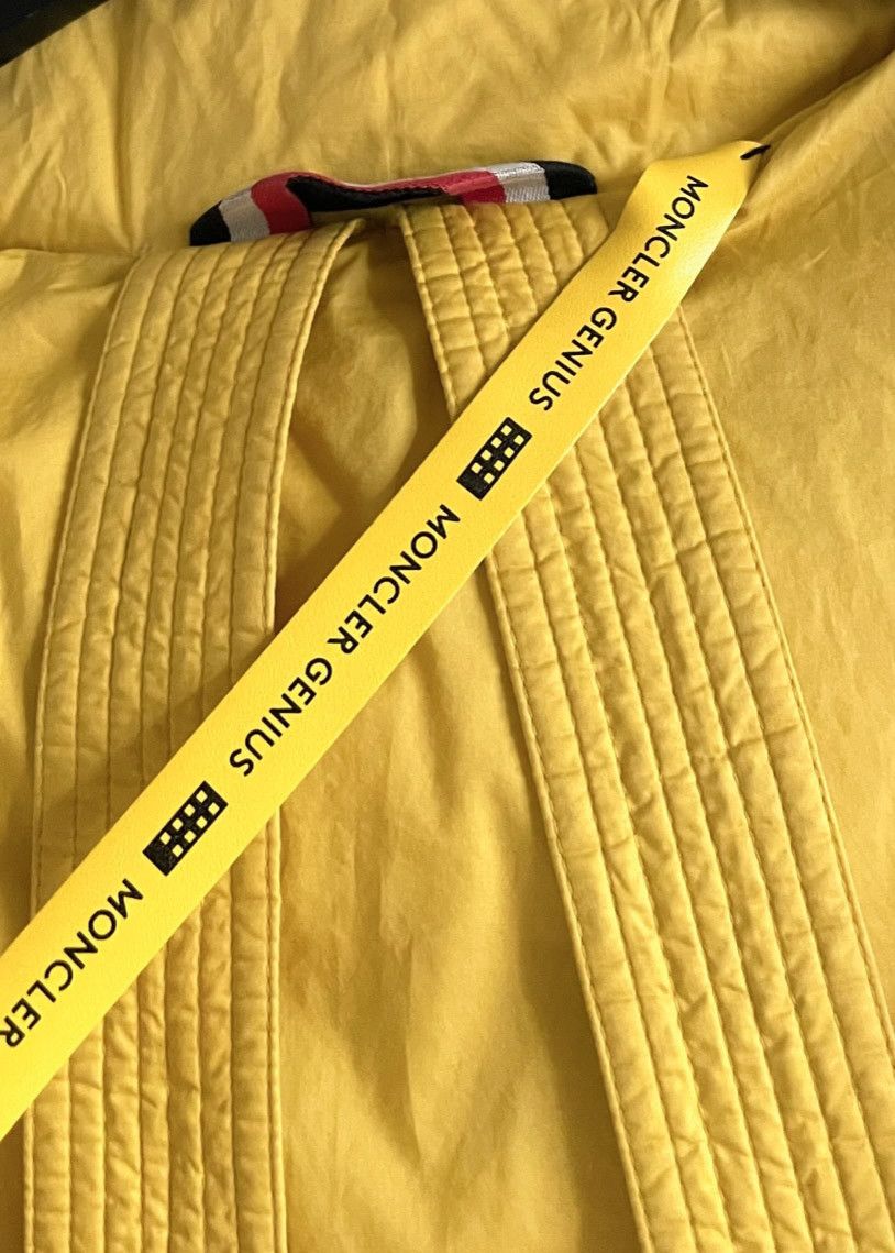 Moncler Genius Moncler Genius 1952 Prele Metallic Yellow Reversible Coat Size US L / EU 52-54 / 3 - 7 Thumbnail