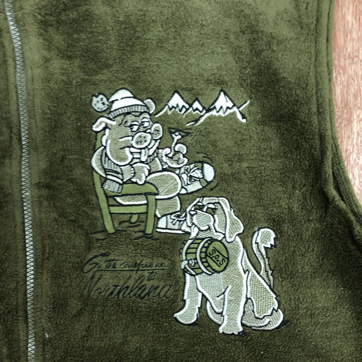 Japanese Brand DL Magixson Polo Club Green fleece Vests #c817 Size US XL / EU 56 / 4 - 6 Thumbnail