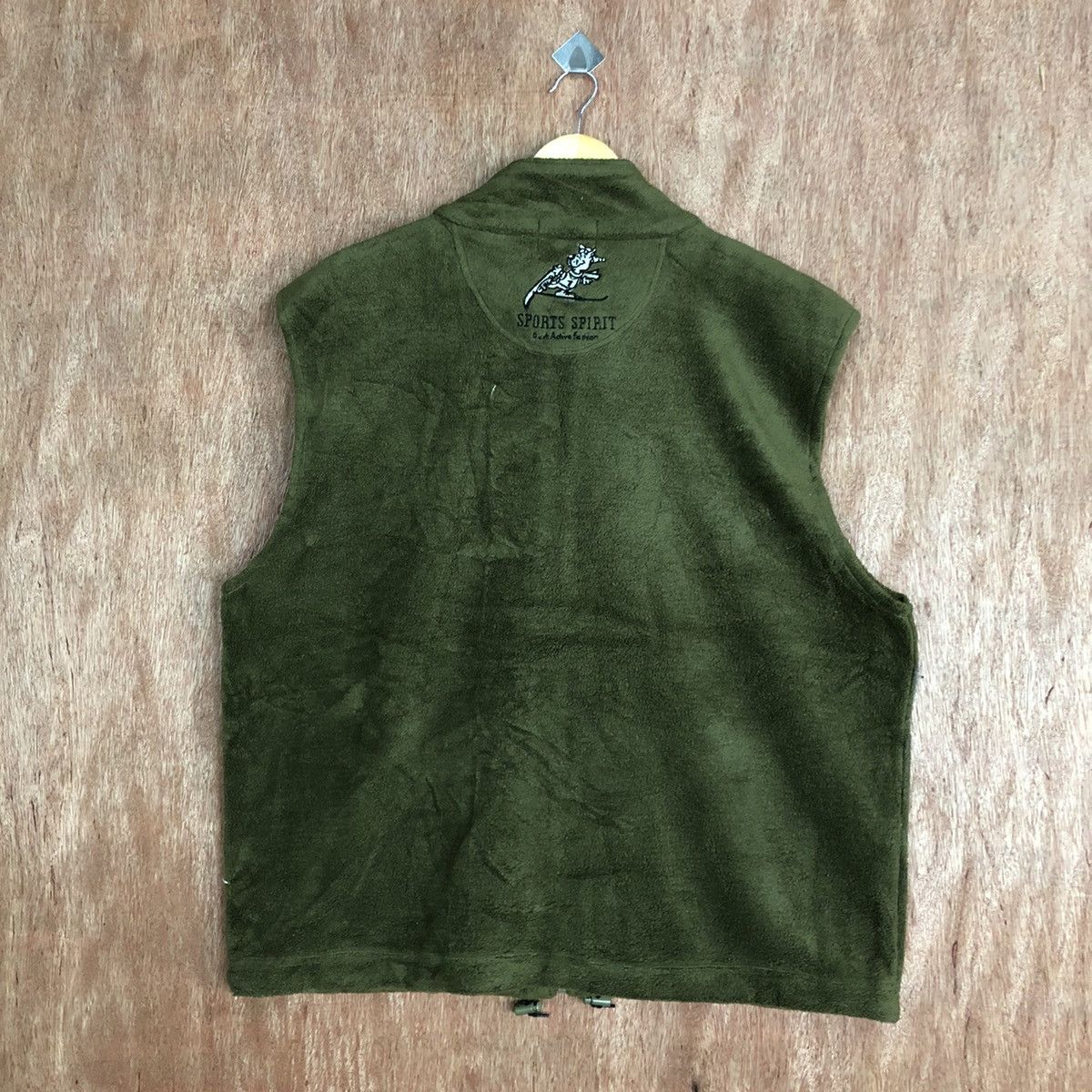 Japanese Brand DL Magixson Polo Club Green fleece Vests #c817 Size US XL / EU 56 / 4 - 10 Thumbnail