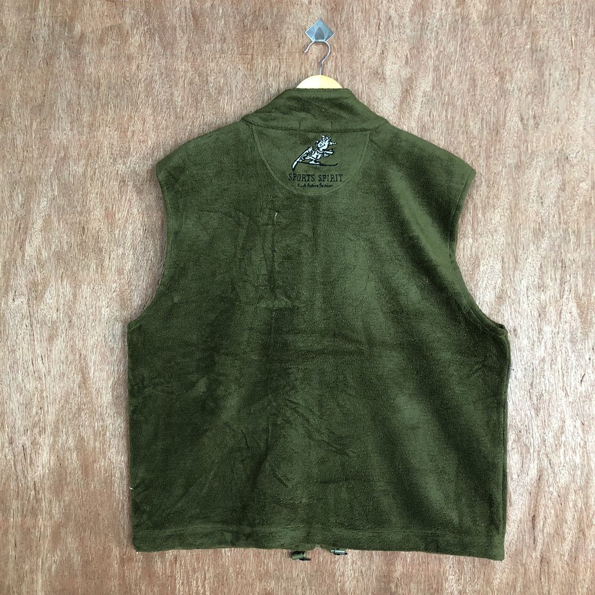 Japanese Brand DL Magixson Polo Club Green fleece Vests #c817 Size US XL / EU 56 / 4 - 8 Thumbnail