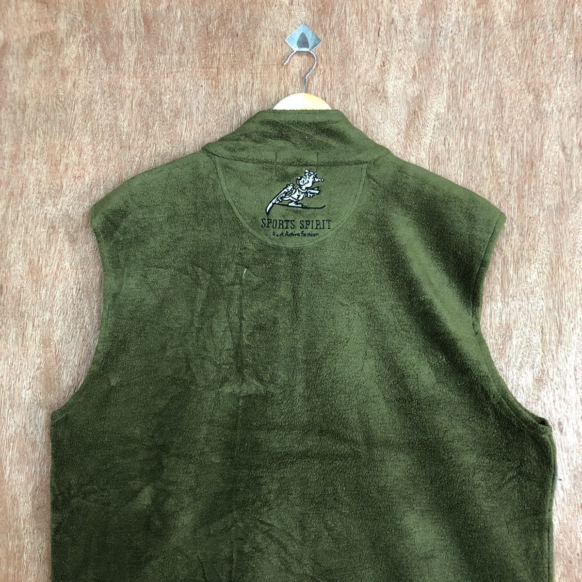 Japanese Brand DL Magixson Polo Club Green fleece Vests #c817 Size US XL / EU 56 / 4 - 9 Thumbnail