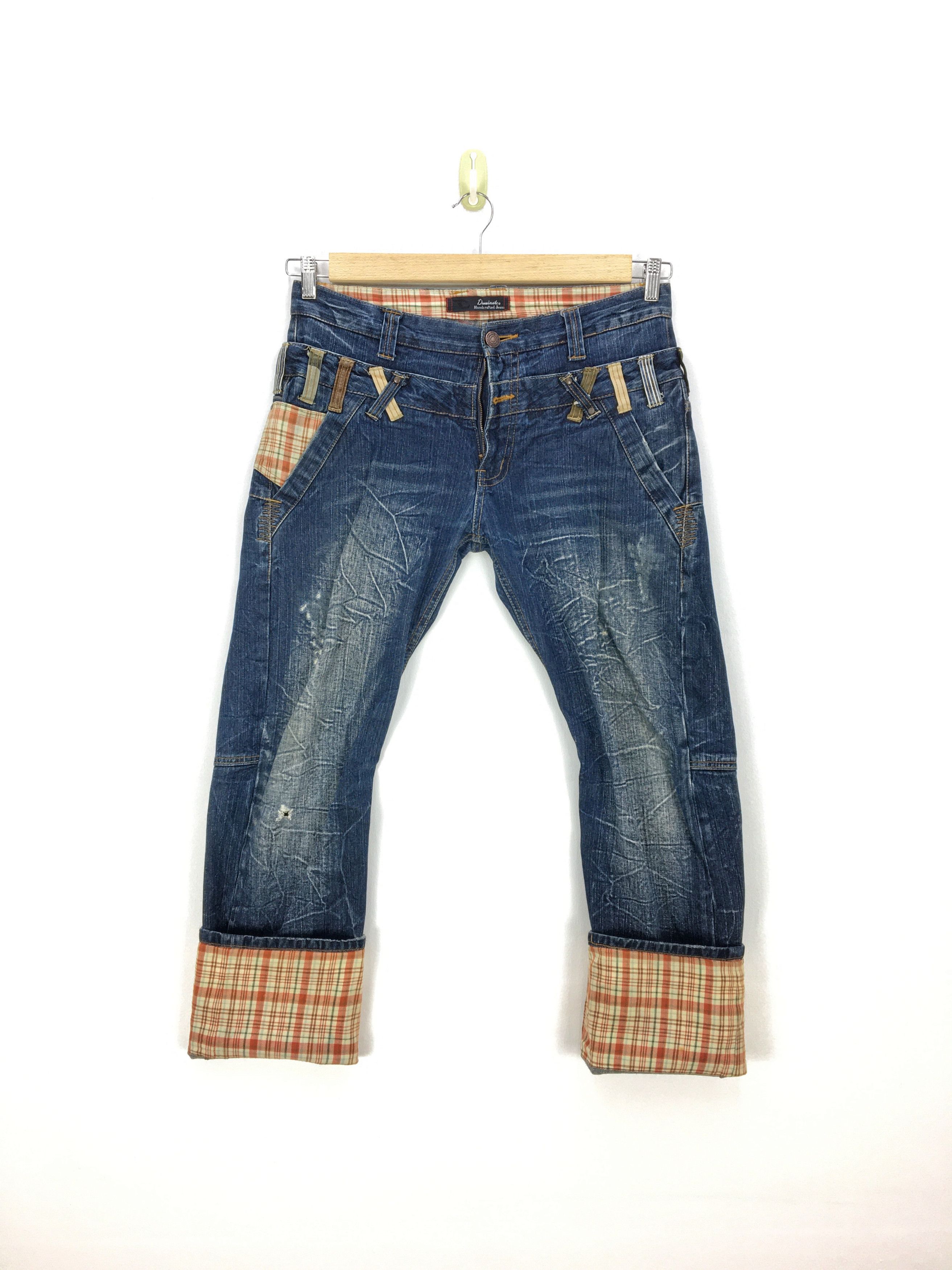 Japanese Brand Dominate Japanese Denim Jeans Double Waist Nice Design Size US 32 / EU 48 - 4 Thumbnail