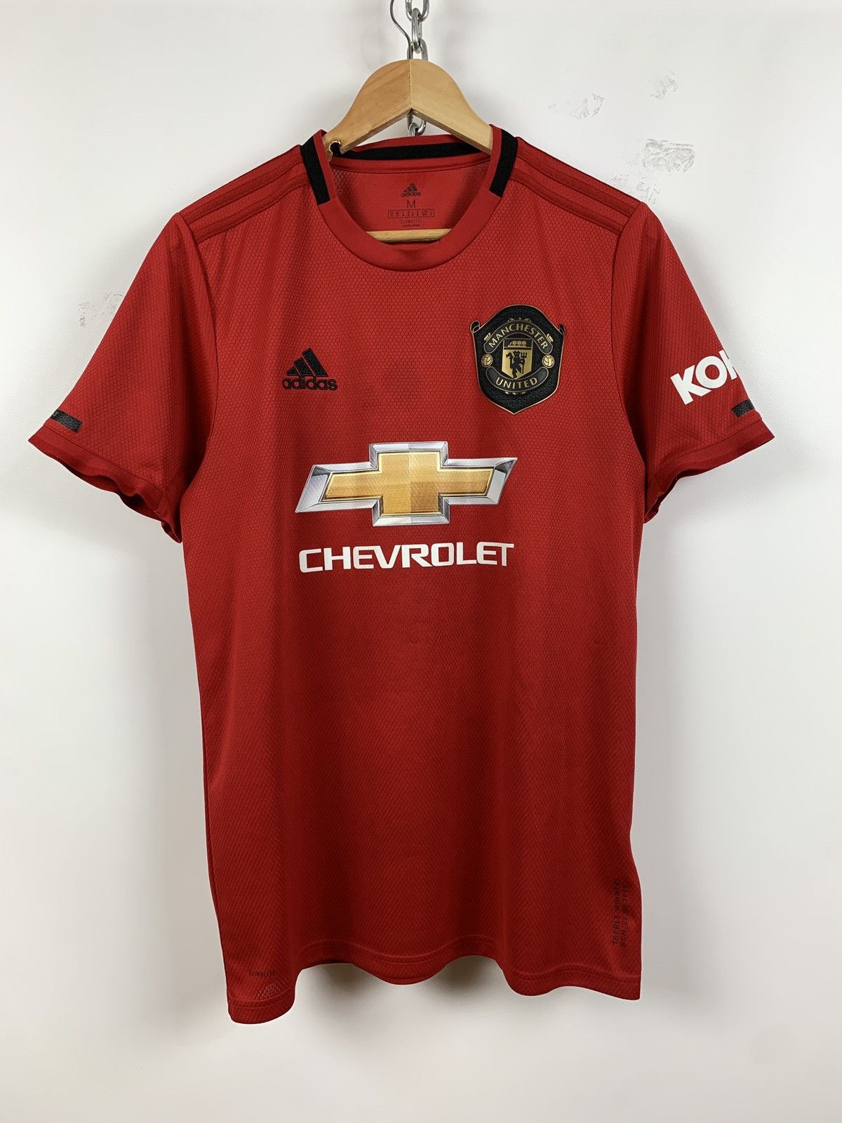Adidas Adidas Manchester United 2019/20 Home Soccer Jersey Size US M / EU 48-50 / 2 - 1 Thumbnail