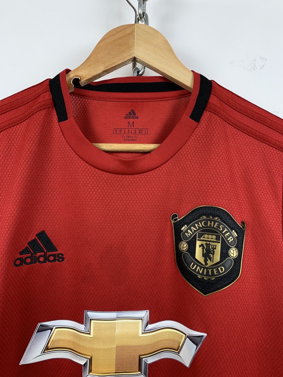Adidas Adidas Manchester United 2019/20 Home Soccer Jersey Size US M / EU 48-50 / 2 - 6 Thumbnail