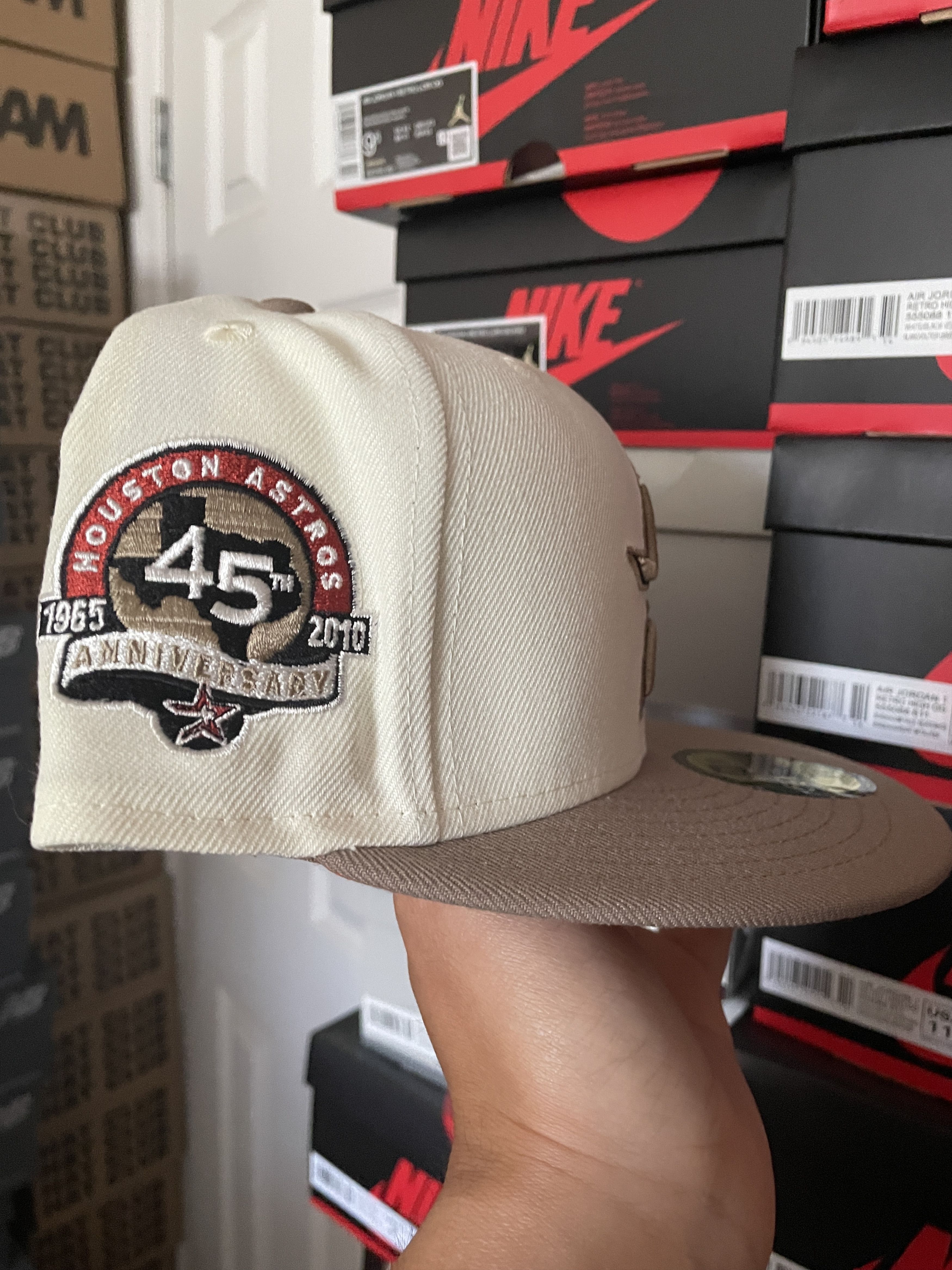 Lids × MLB × New Era 7 1/4 Lids Strictly Business Houston Astros 45th Two 2 Tone Size ONE SIZE - 3 Thumbnail