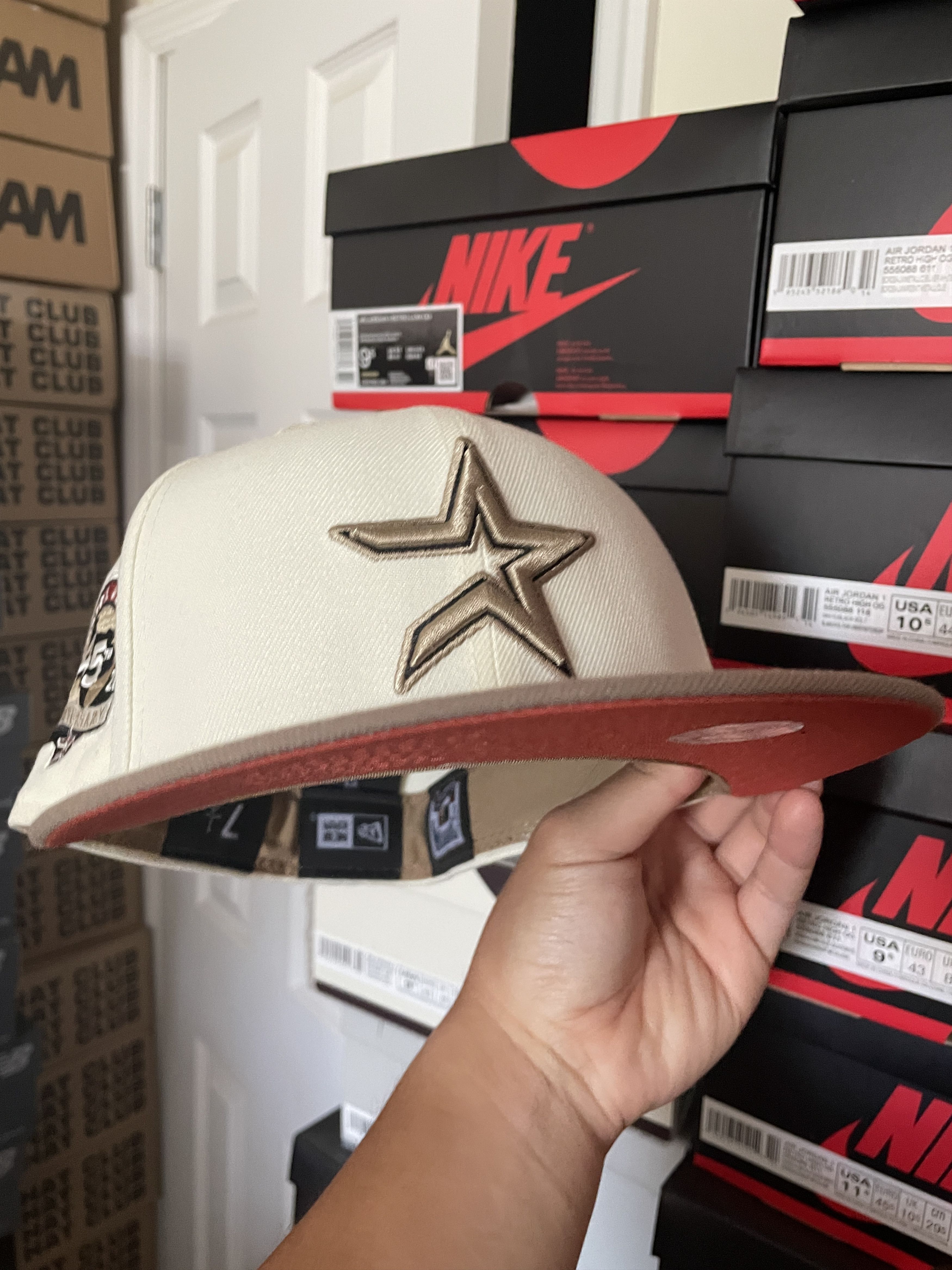 Lids × MLB × New Era 7 1/4 Lids Strictly Business Houston Astros 45th Two 2 Tone Size ONE SIZE - 7 Thumbnail
