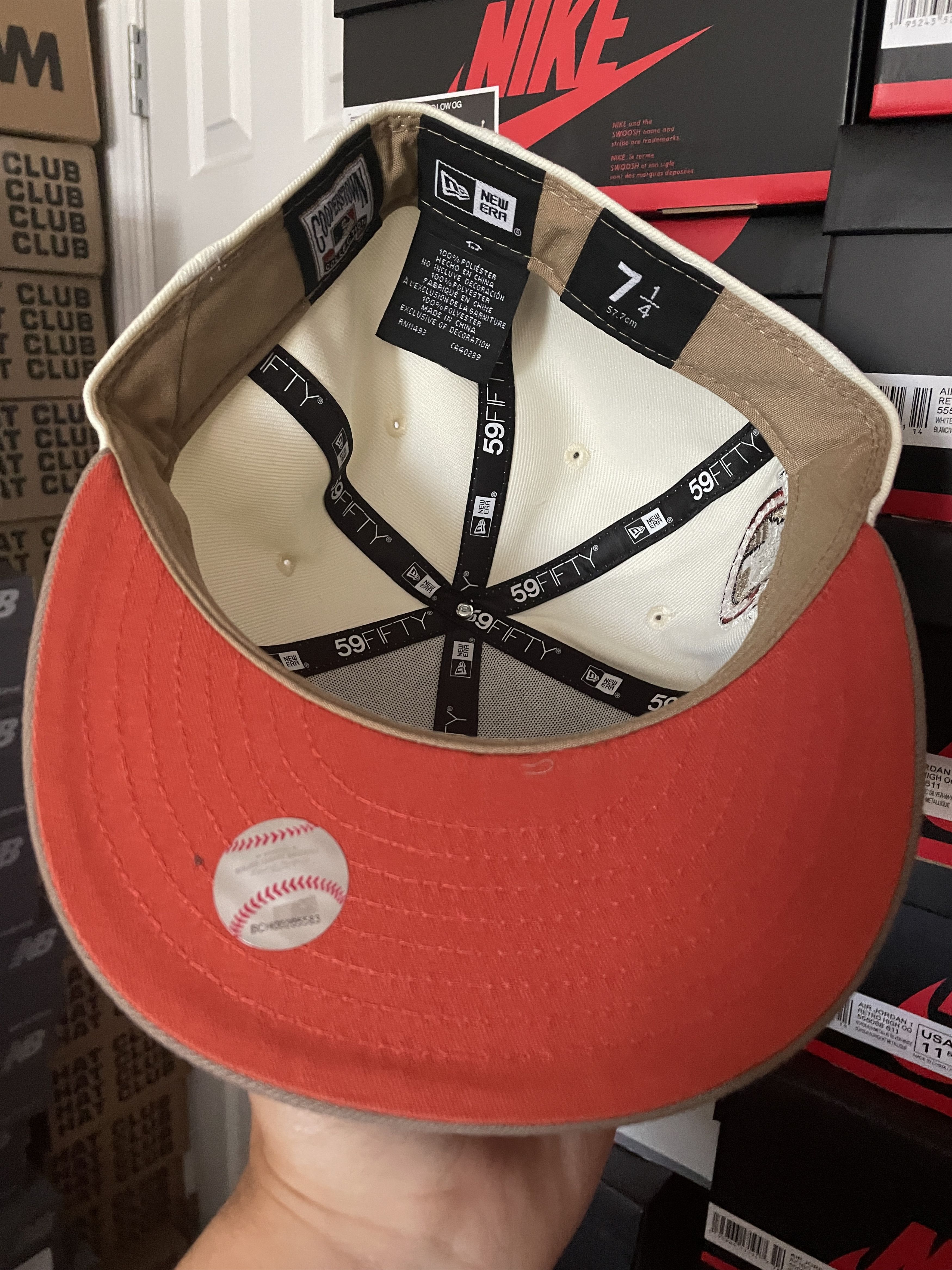 Lids × MLB × New Era 7 1/4 Lids Strictly Business Houston Astros 45th Two 2 Tone Size ONE SIZE - 6 Thumbnail