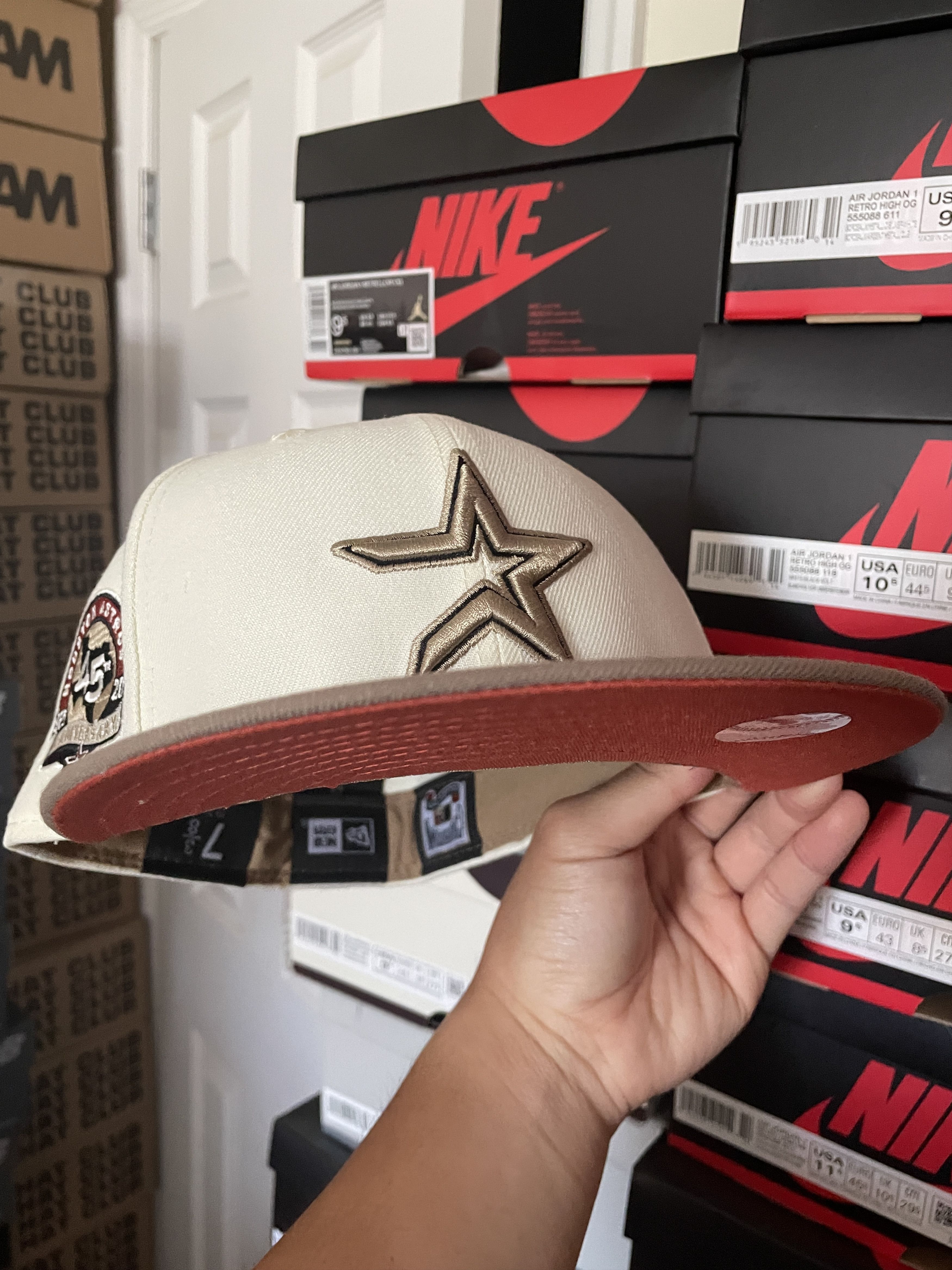 Lids × MLB × New Era 7 3/8 Lids Strictly Business Houston Astros 45th Two 2 Tone Size ONE SIZE - 7 Thumbnail