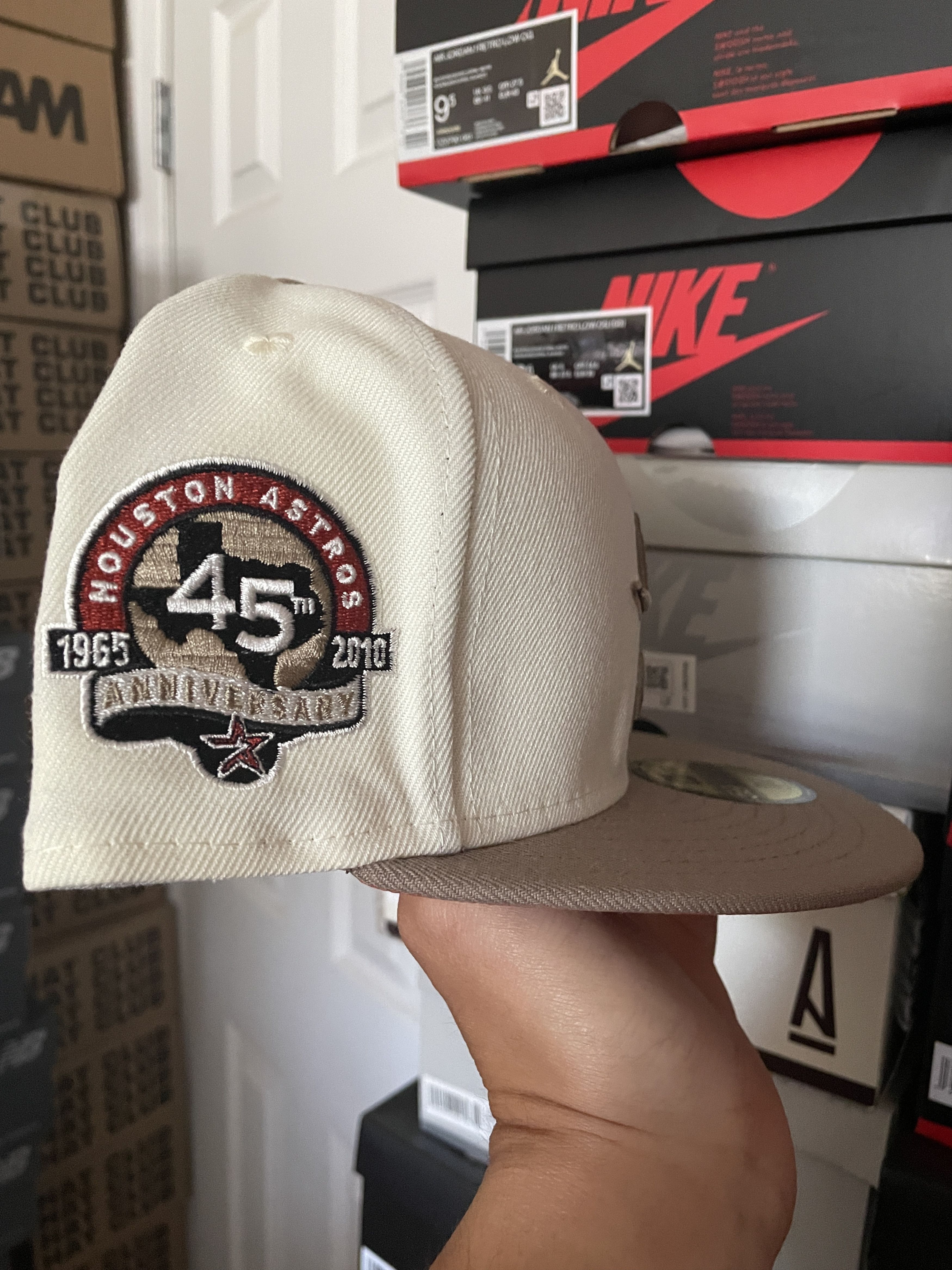 Lids × MLB × New Era 7 3/8 Lids Strictly Business Houston Astros 45th Two 2 Tone Size ONE SIZE - 3 Thumbnail